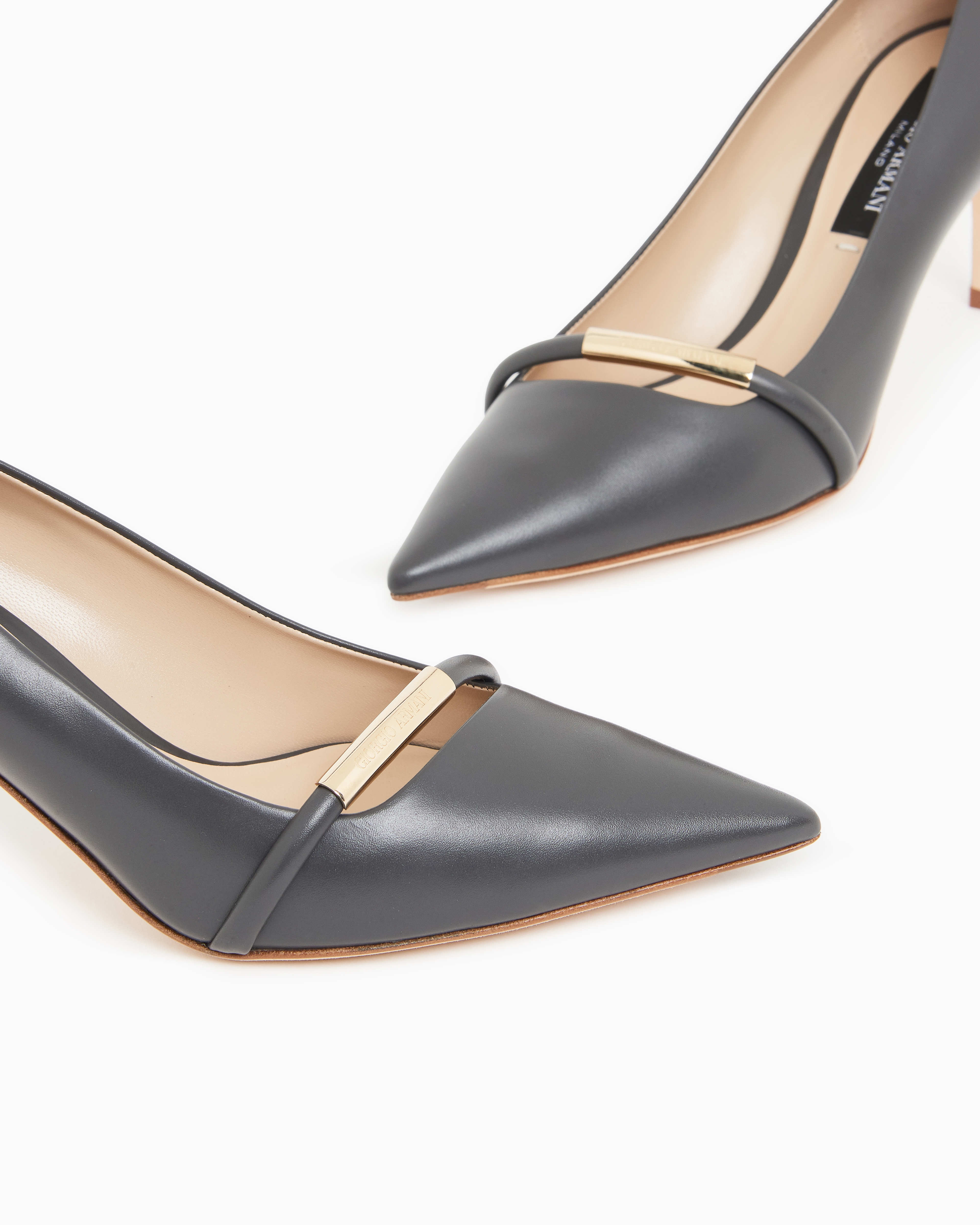 Giorgio Armani Heels In Gray