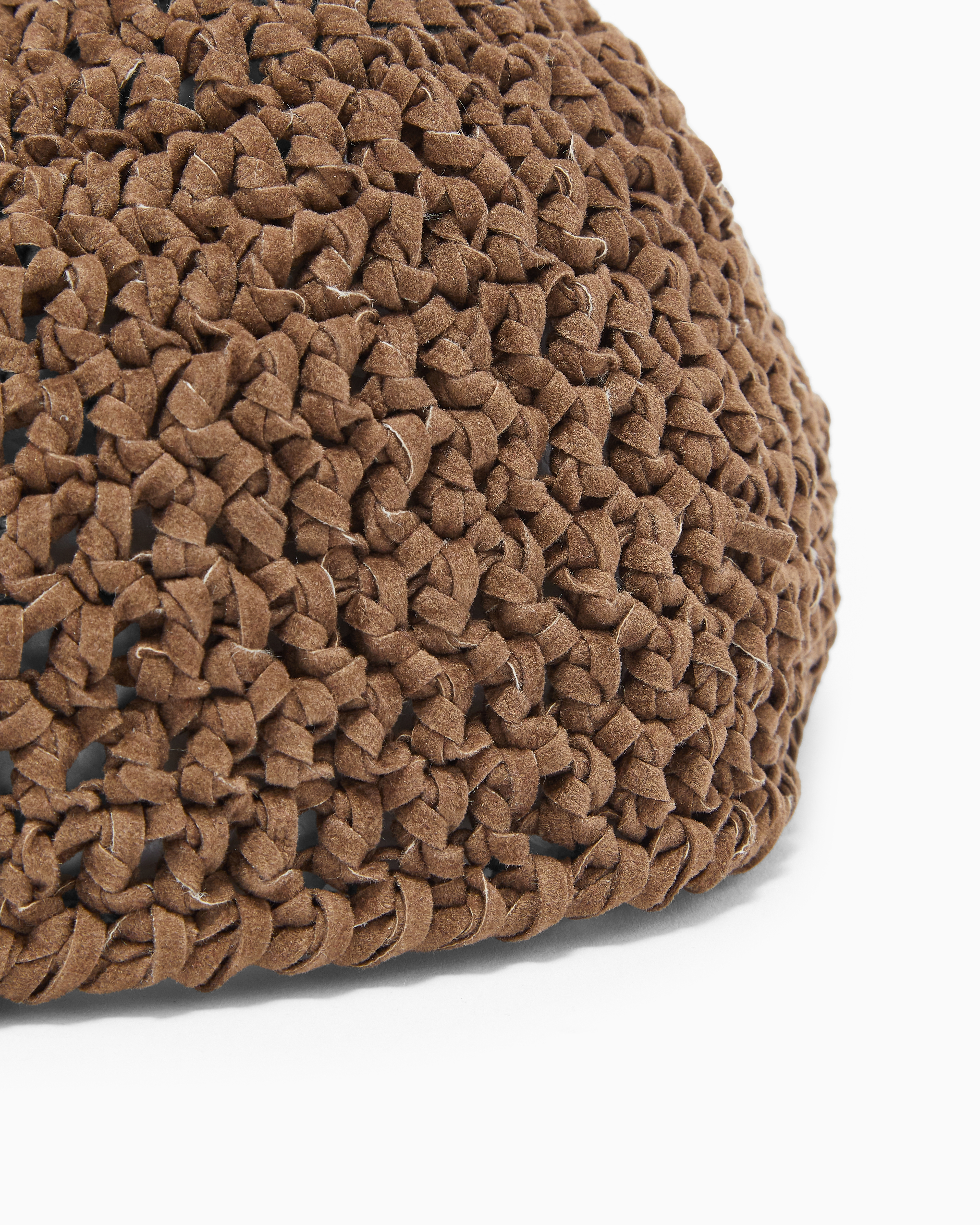 Giorgio Armani Beanies In Brown