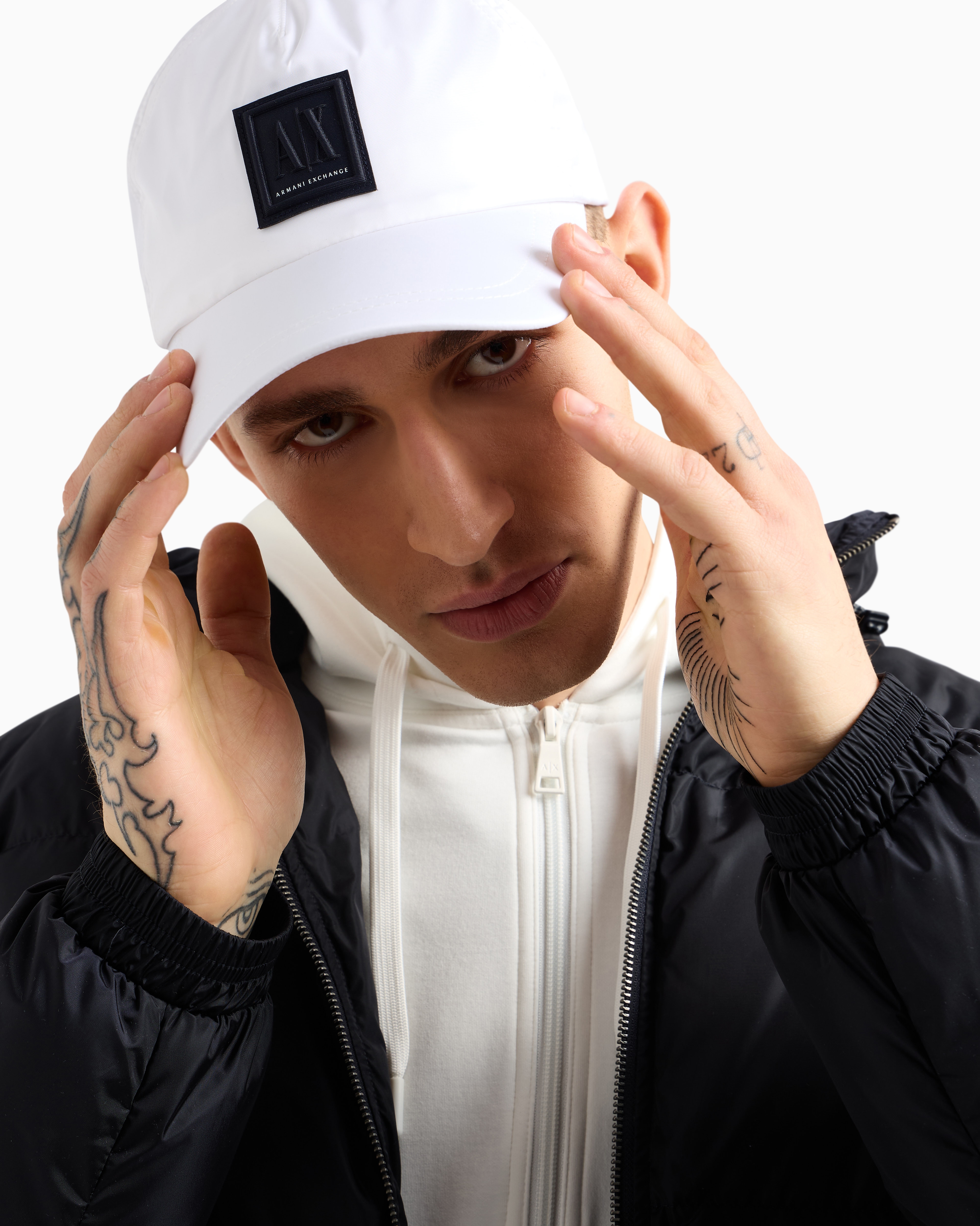 Hat in technical fabric