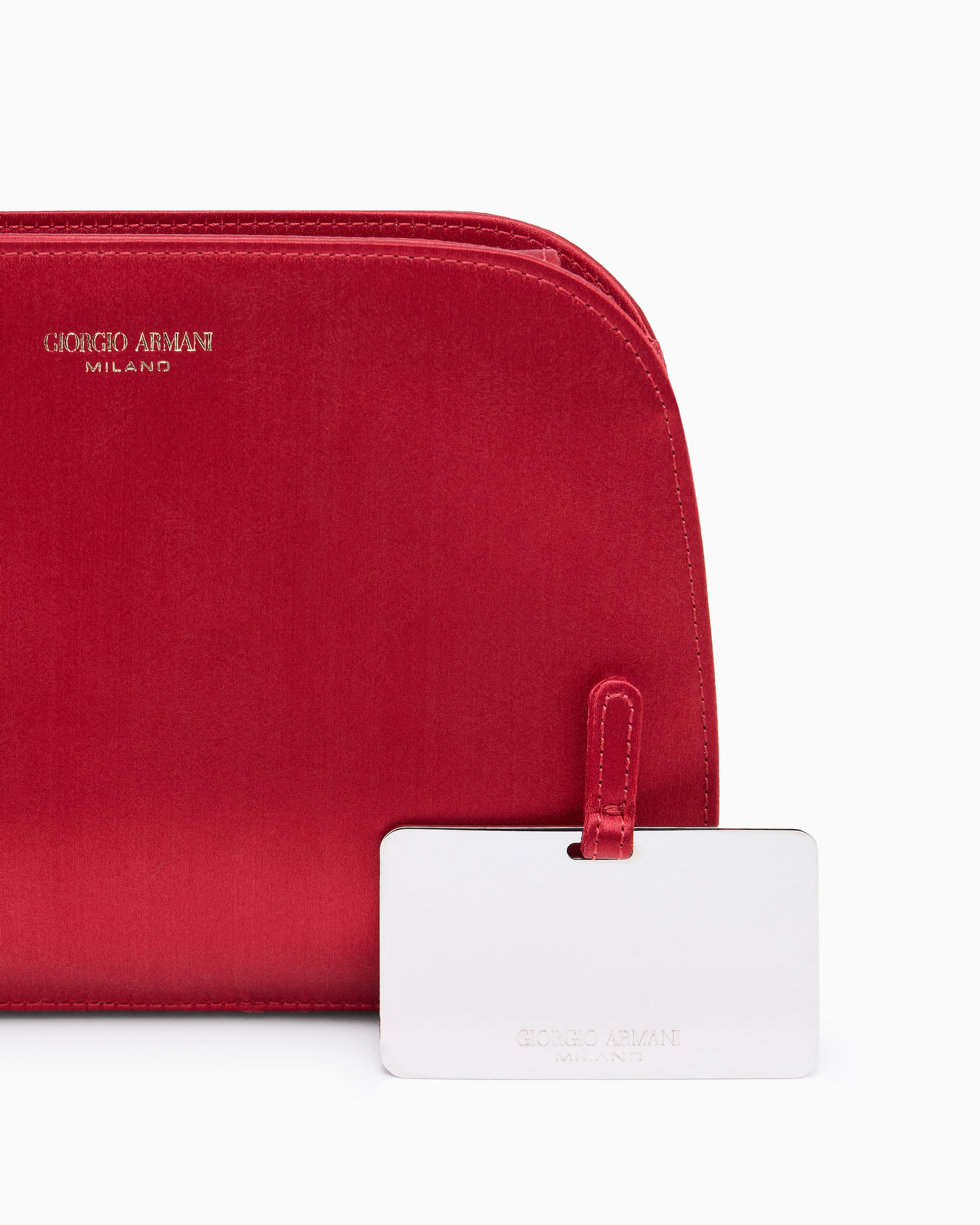 Satin la Prima clutch bag Giorgio Armani