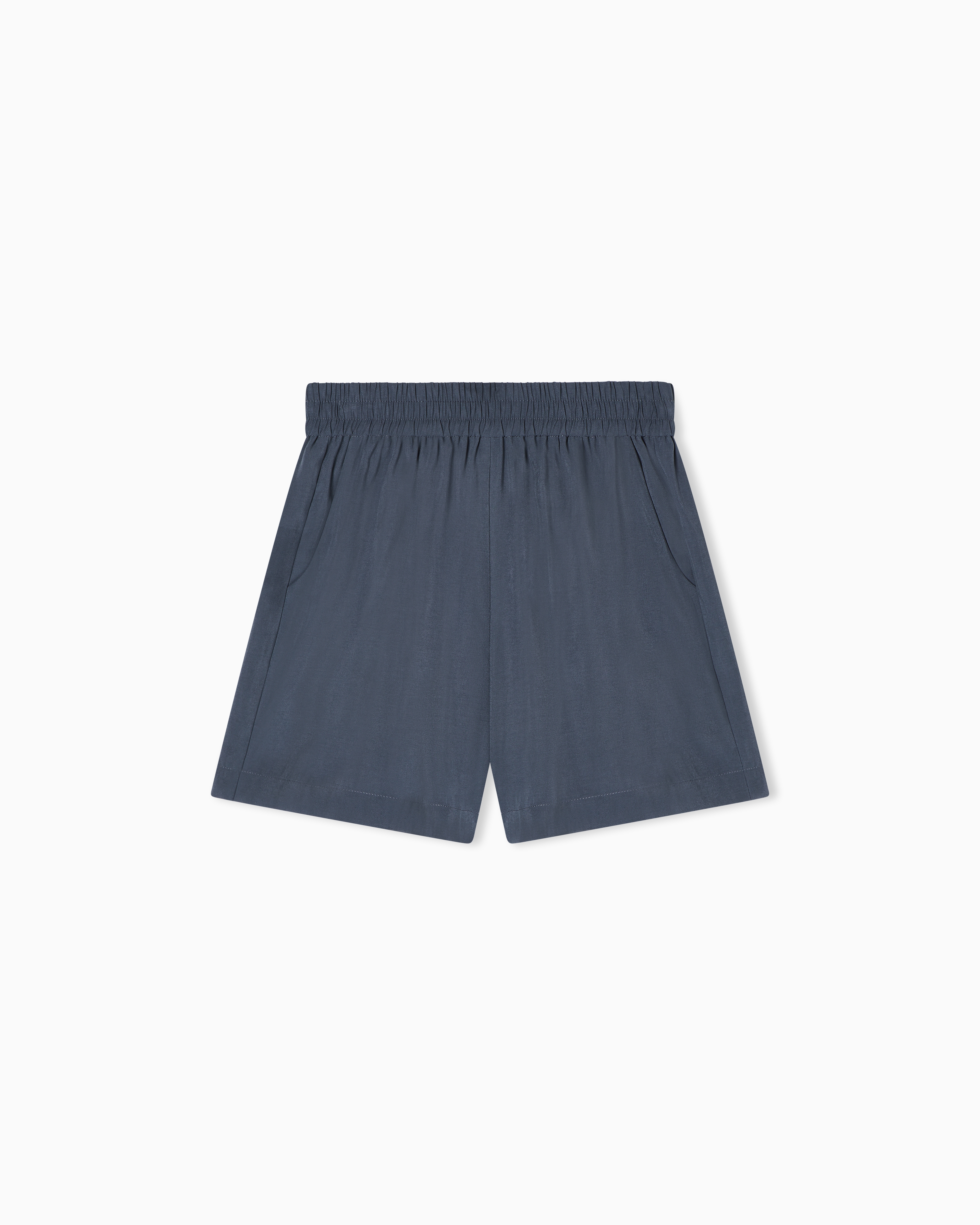 Emporio Armani Shorts In Twill Lavato