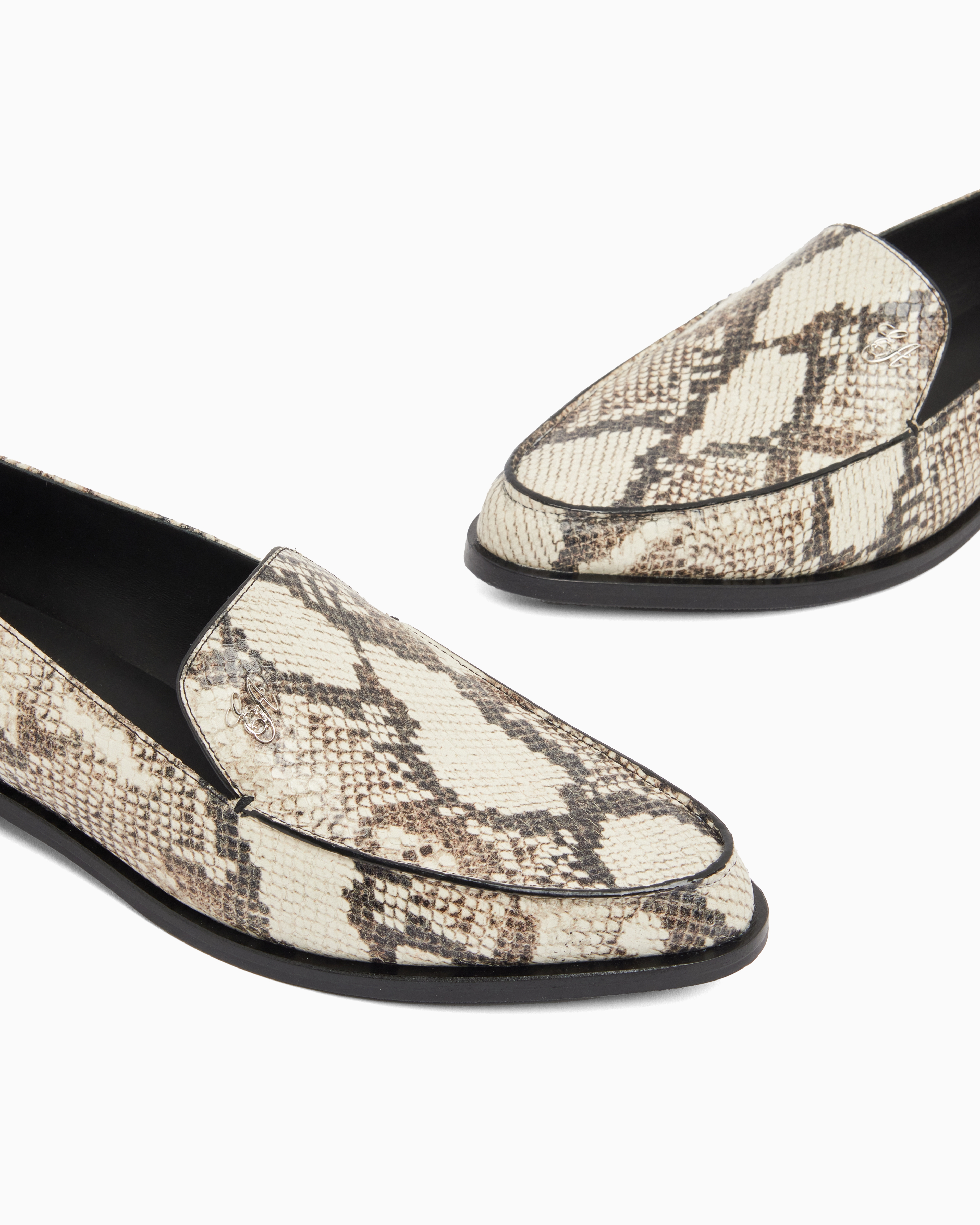 Emporio Armani Loafers In Multi