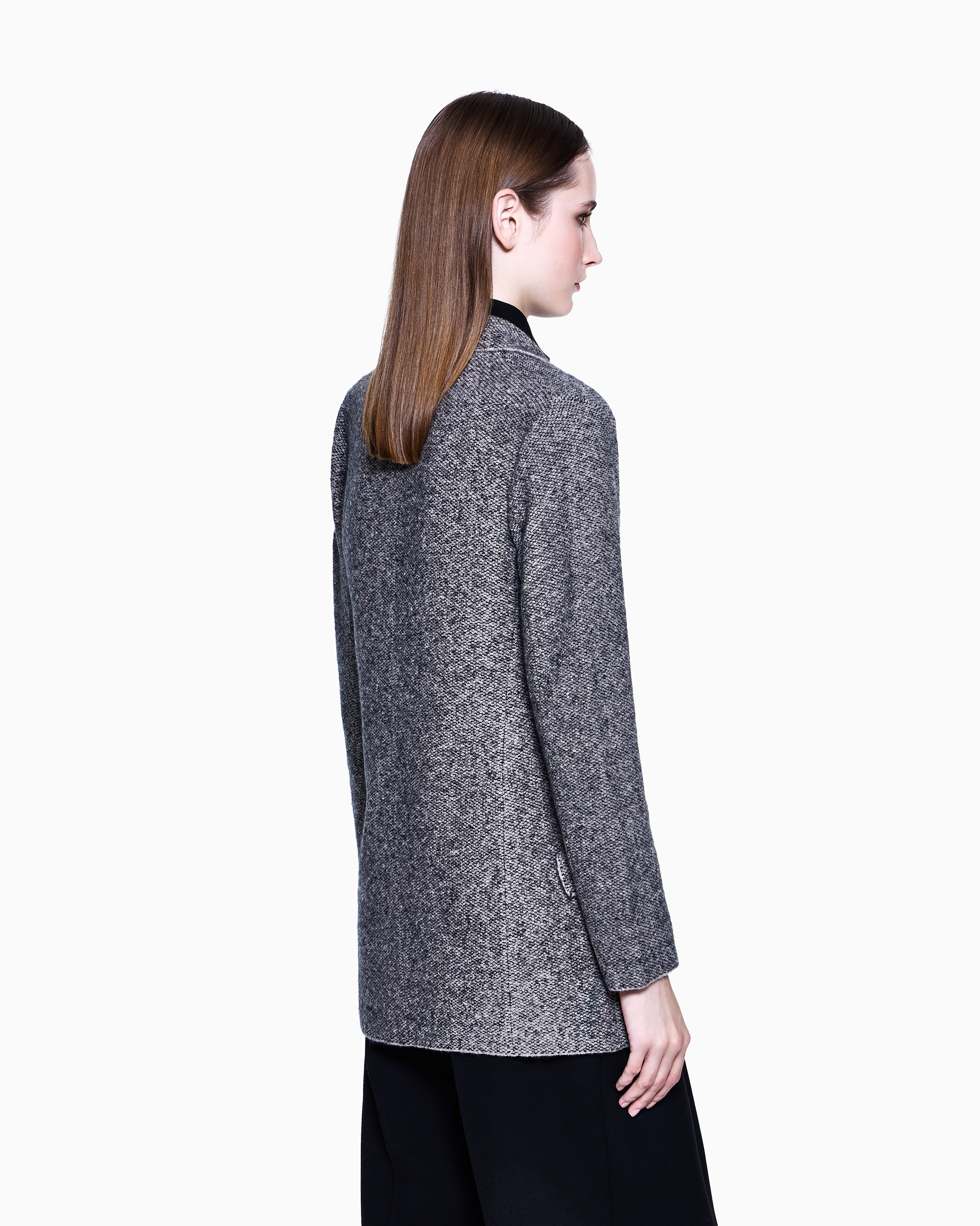 Giorgio Armani ノーカラージャケット 38 undefined