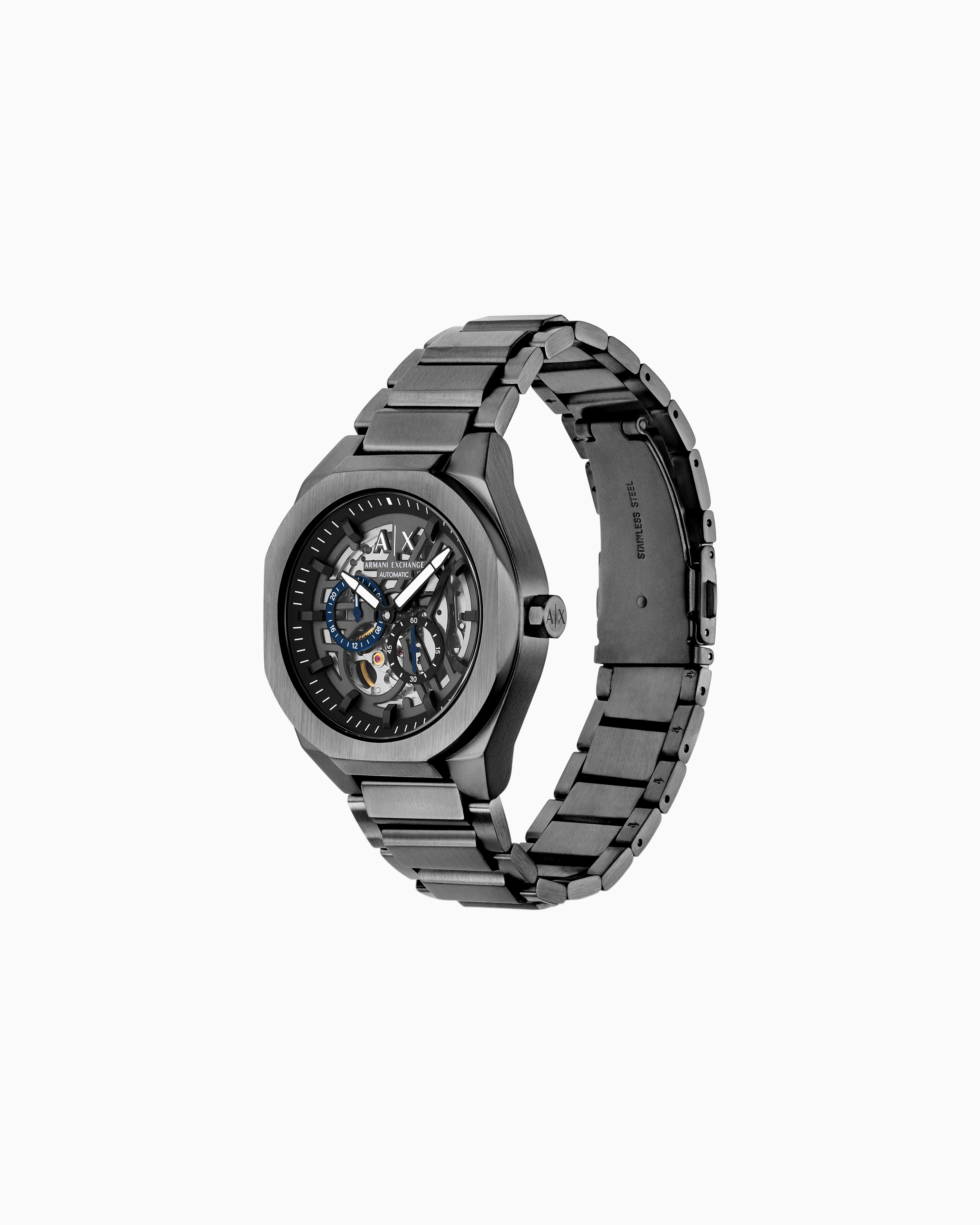  Sync Automatic Gunmetal Stainless Steel Watch