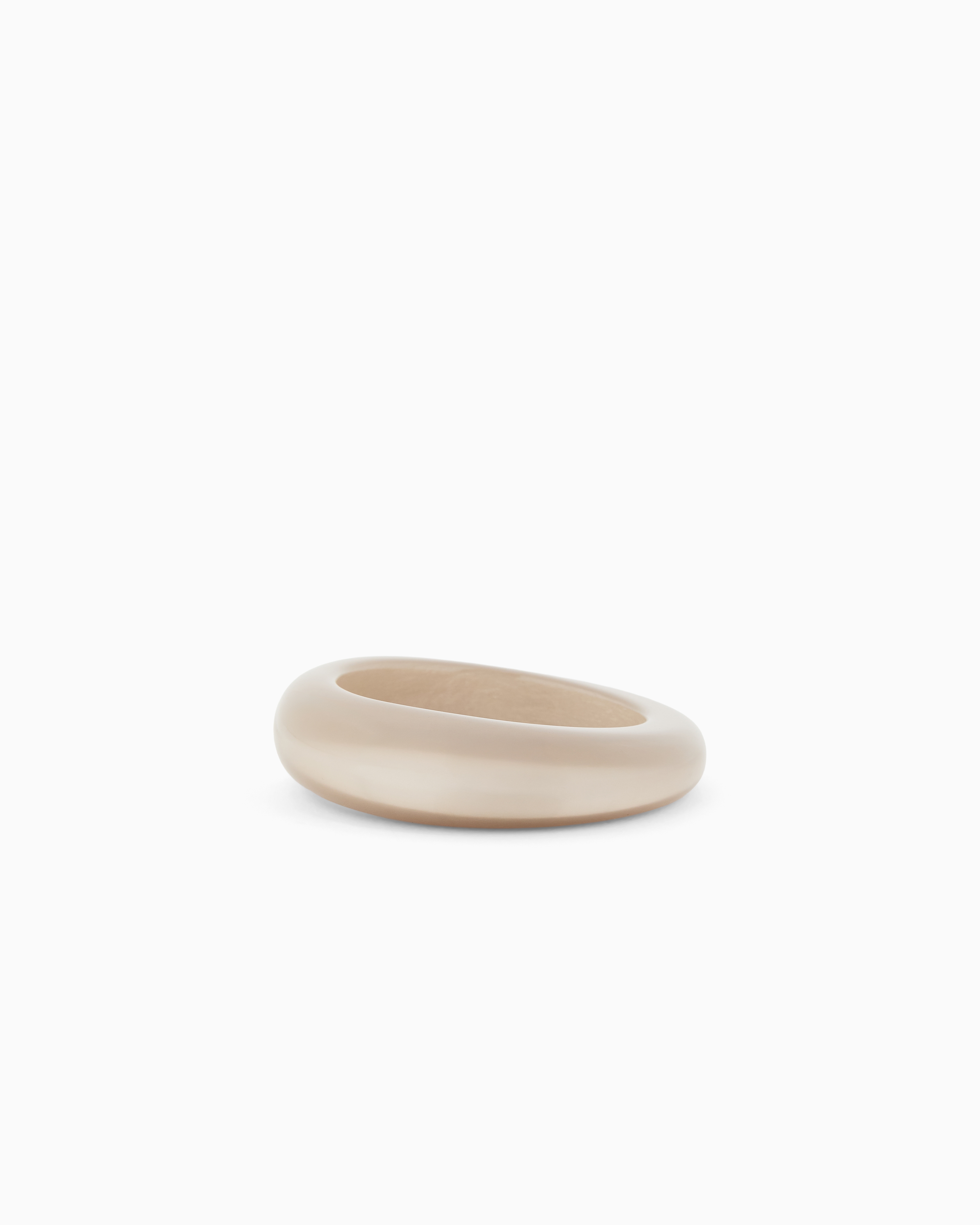 Emporio Armani Beige Asymmetric Bangle