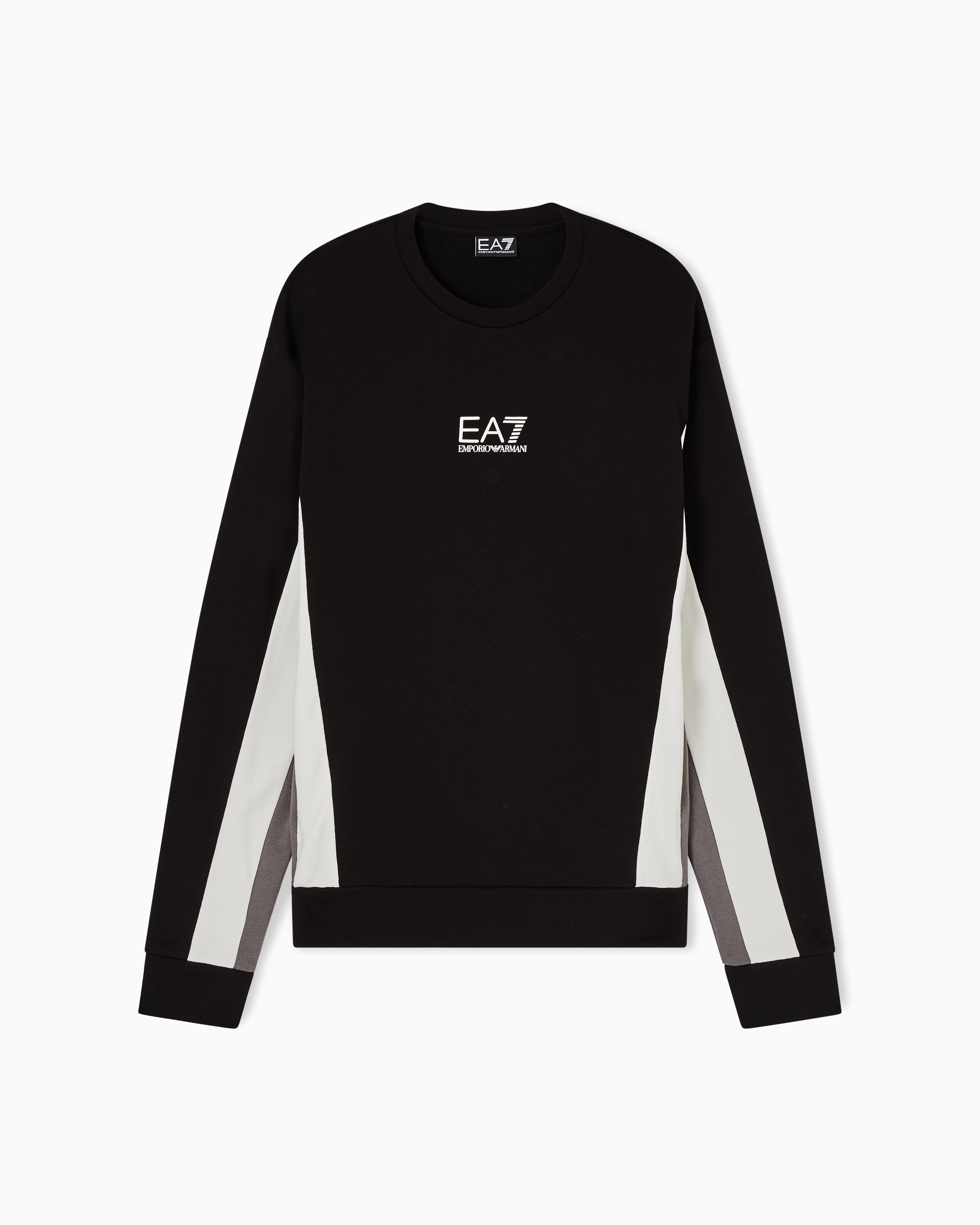 Ea7 Sweatshirts Without Hood In Black