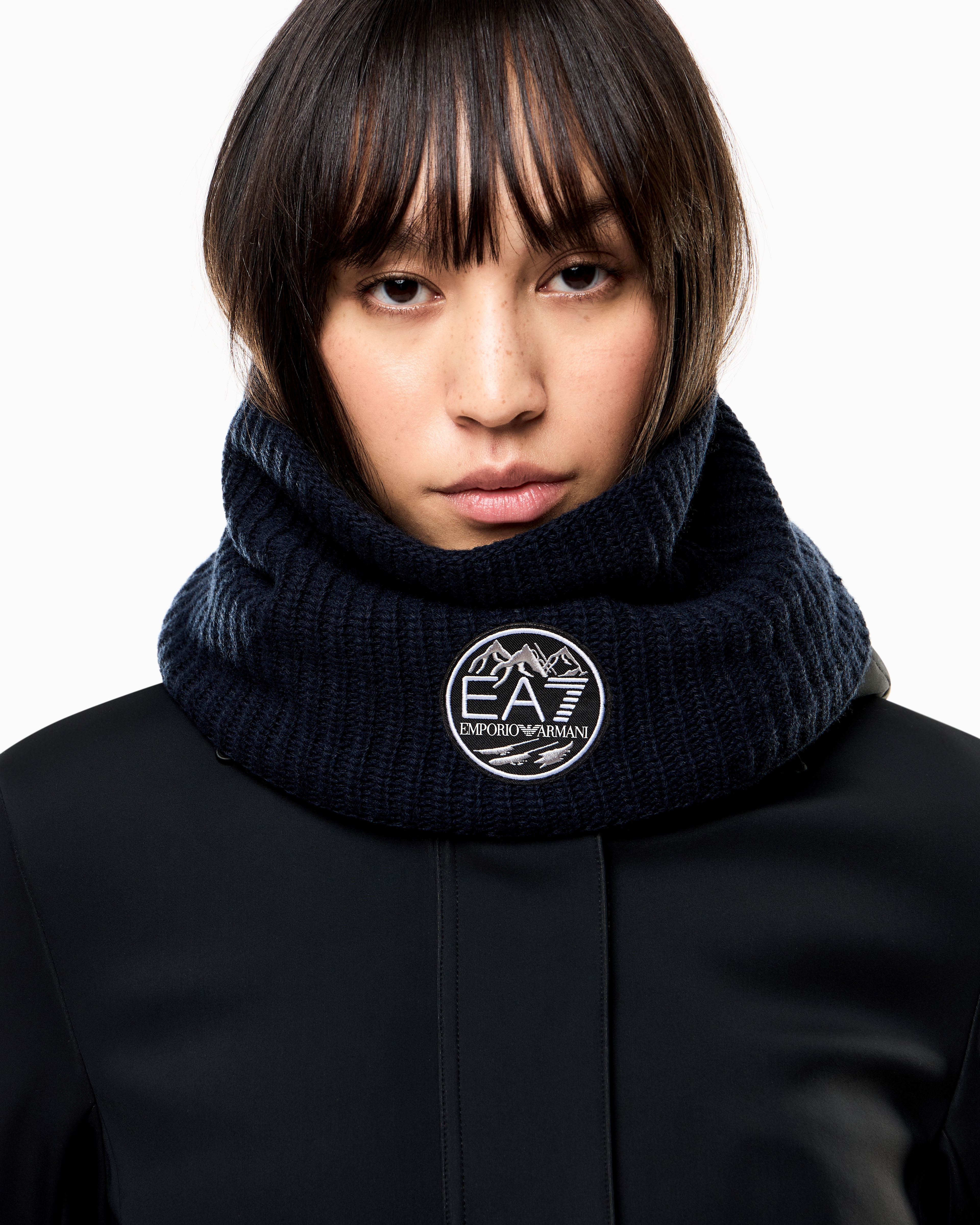 GIORGIO ARMANIネックウォーマー ウール　カシミア入り GIORGIO ARMANIネックウォーマー ウール カシミア入り Giorgio Armani