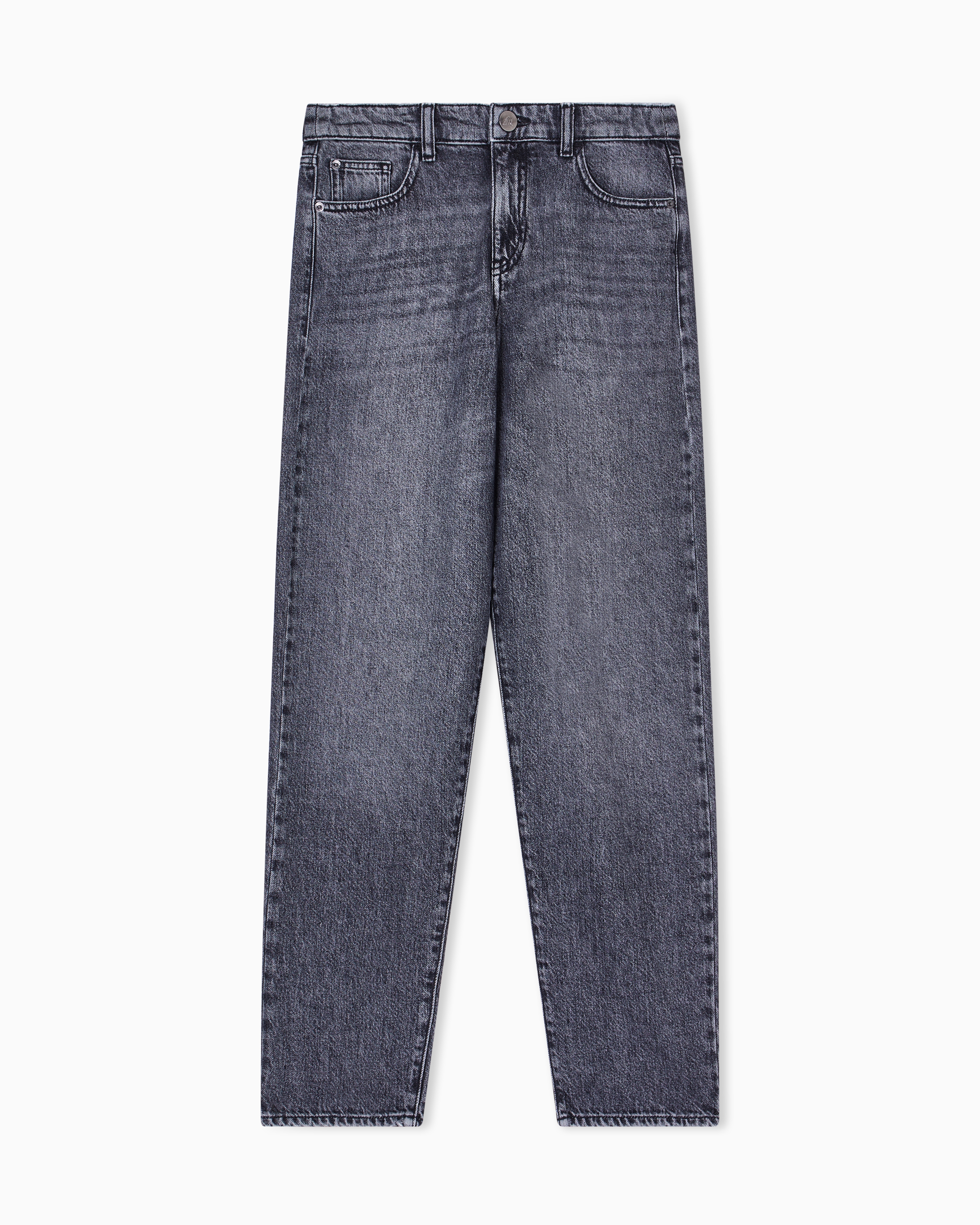 Emporio Armani Jeans J90 Regular Fit In Denim Misto Lyocell Used Look