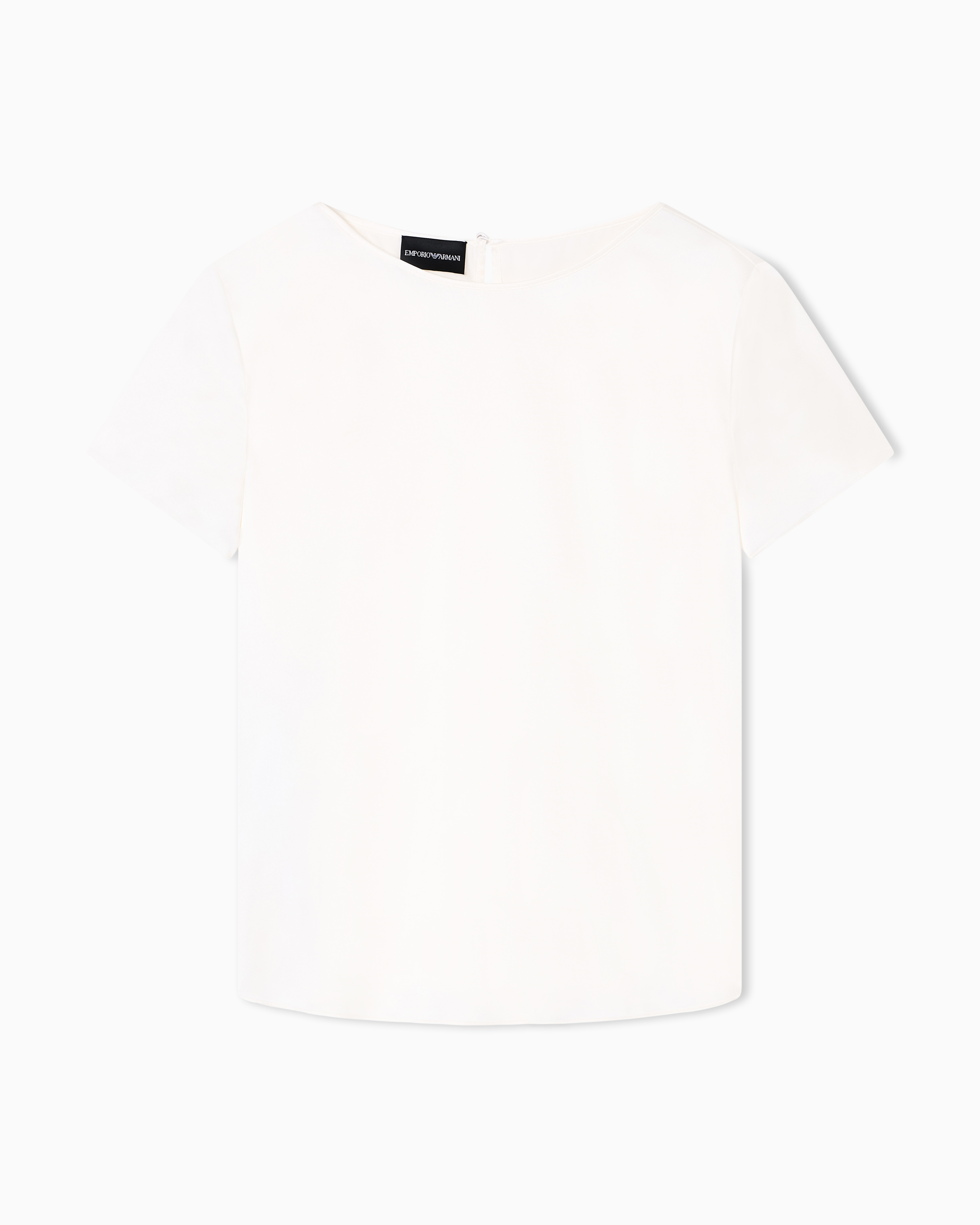 Emporio Armani Short Sleeve Shirt In Viola