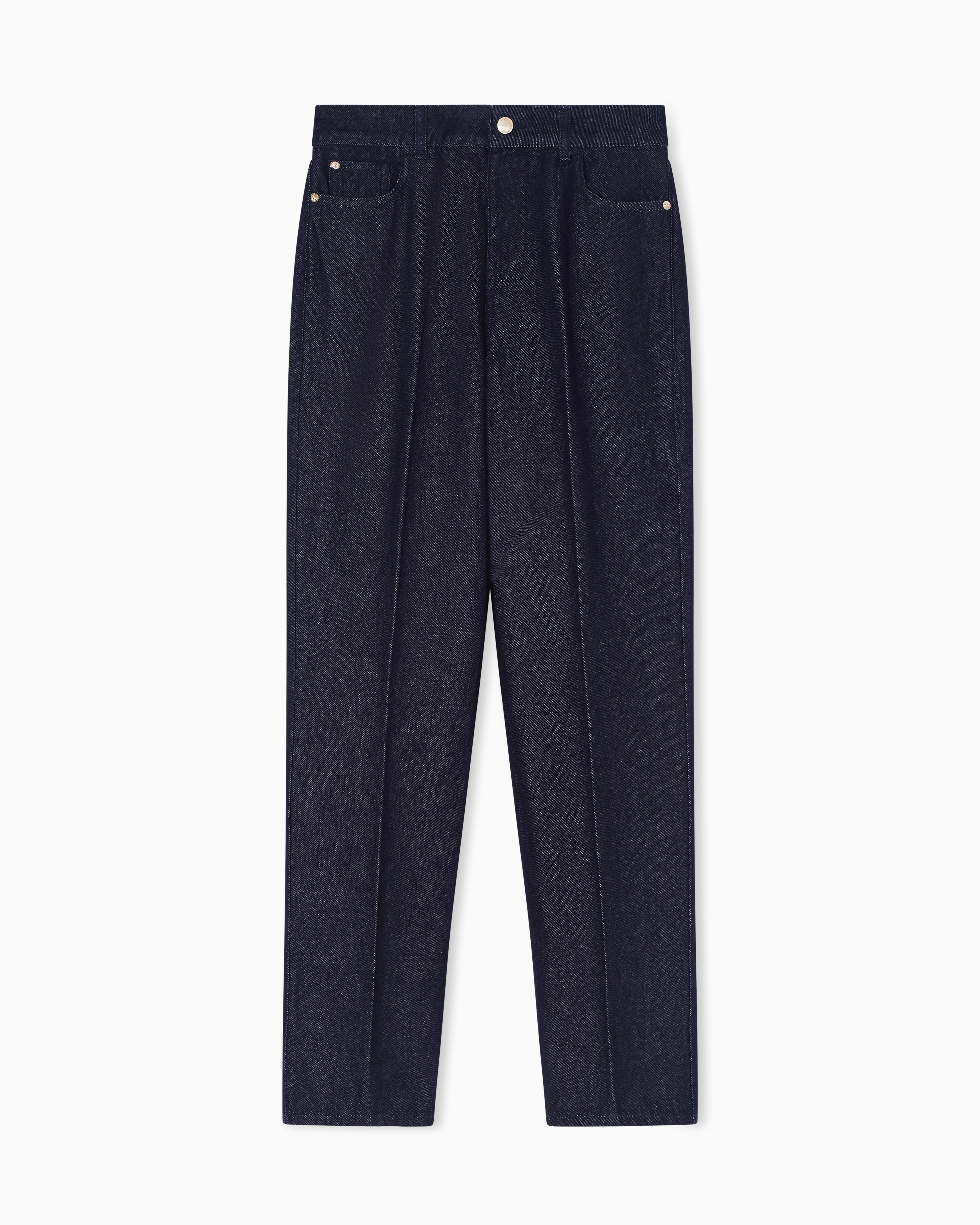 Emporio Armani Blue J3h Regular-Fit Lyocell Blend Denim Jeans