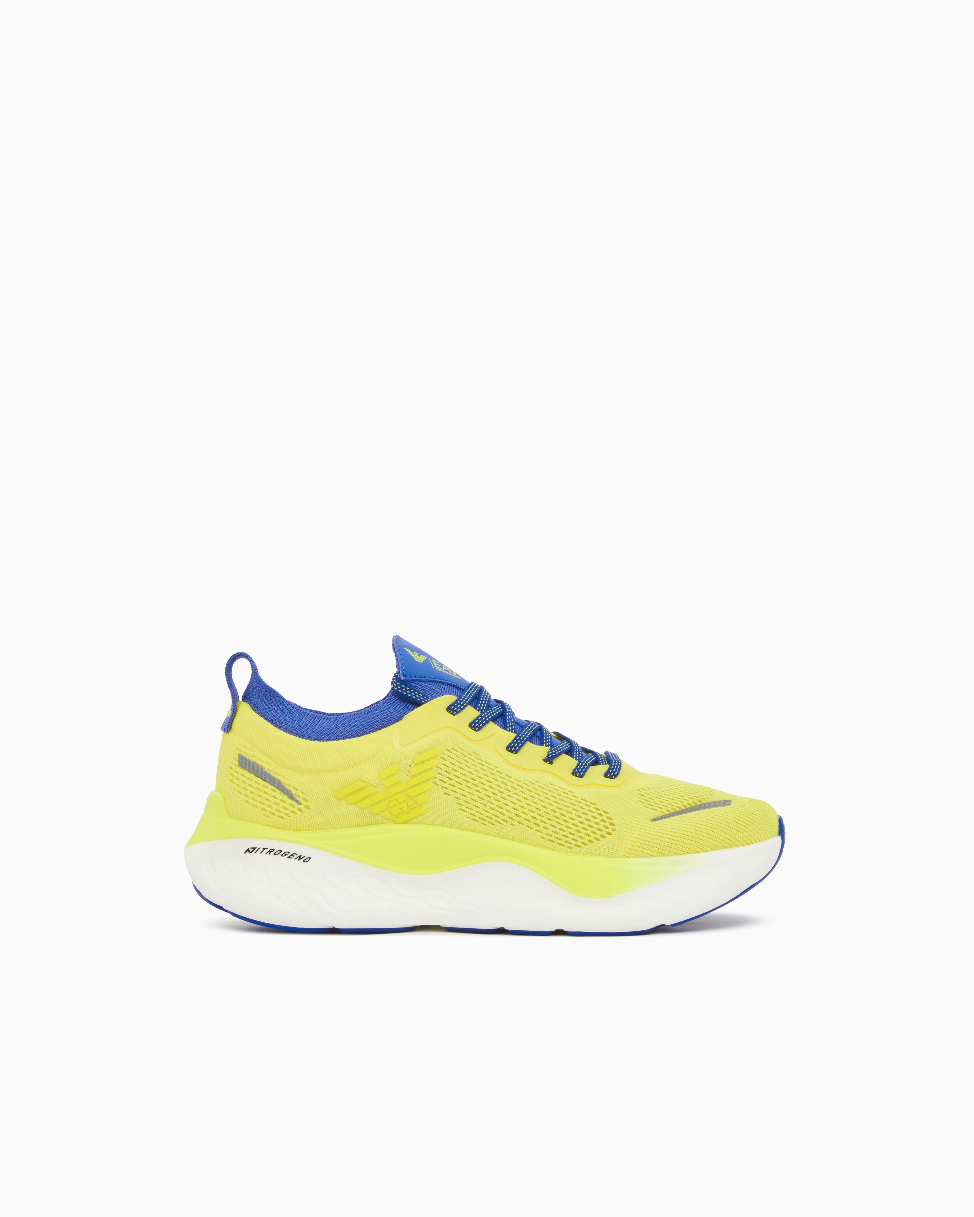 Ea7 Nitro Wave Sneakers In Yellow
