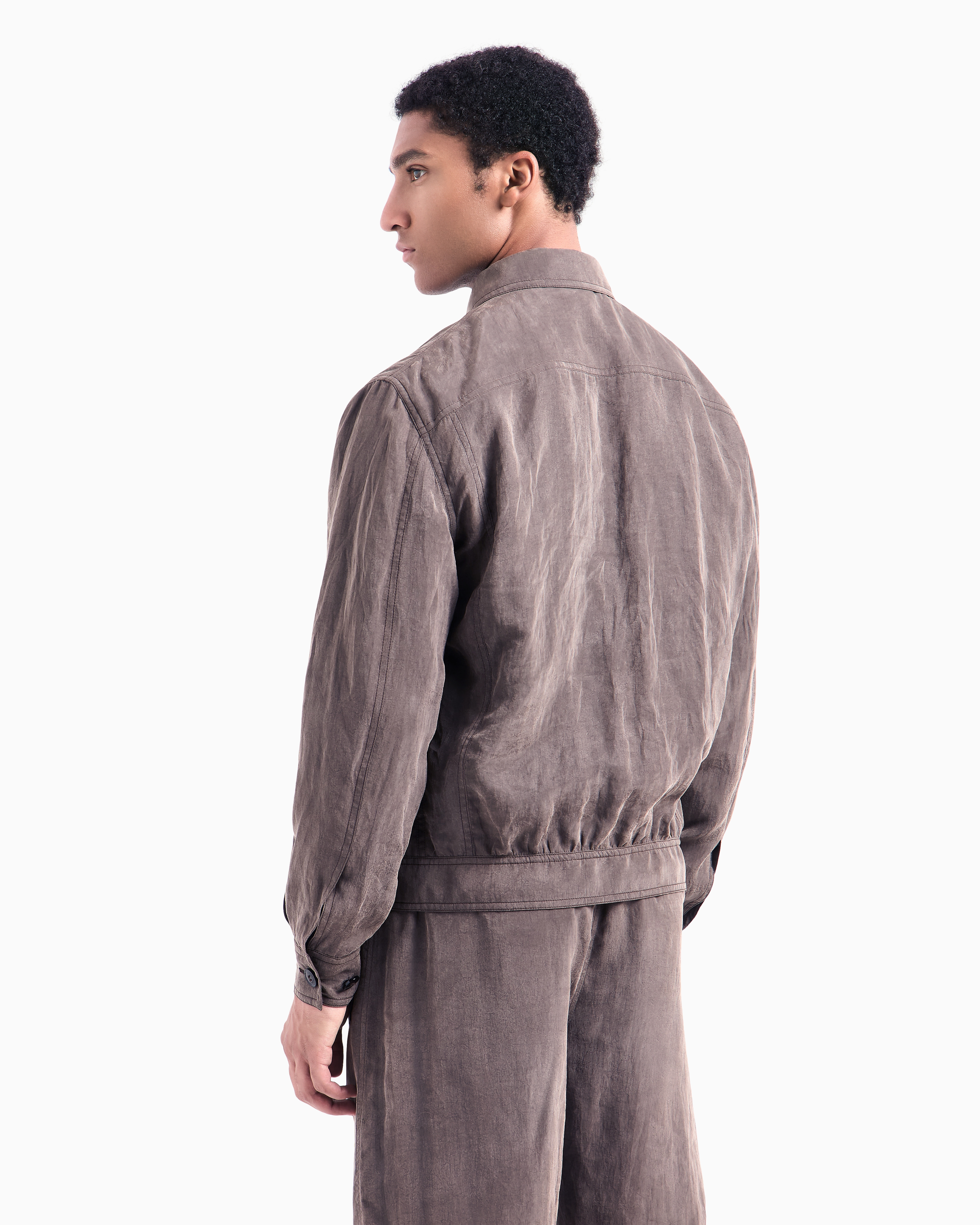 ASACA Giorgio Armani ブルゾン ブラウン undefined