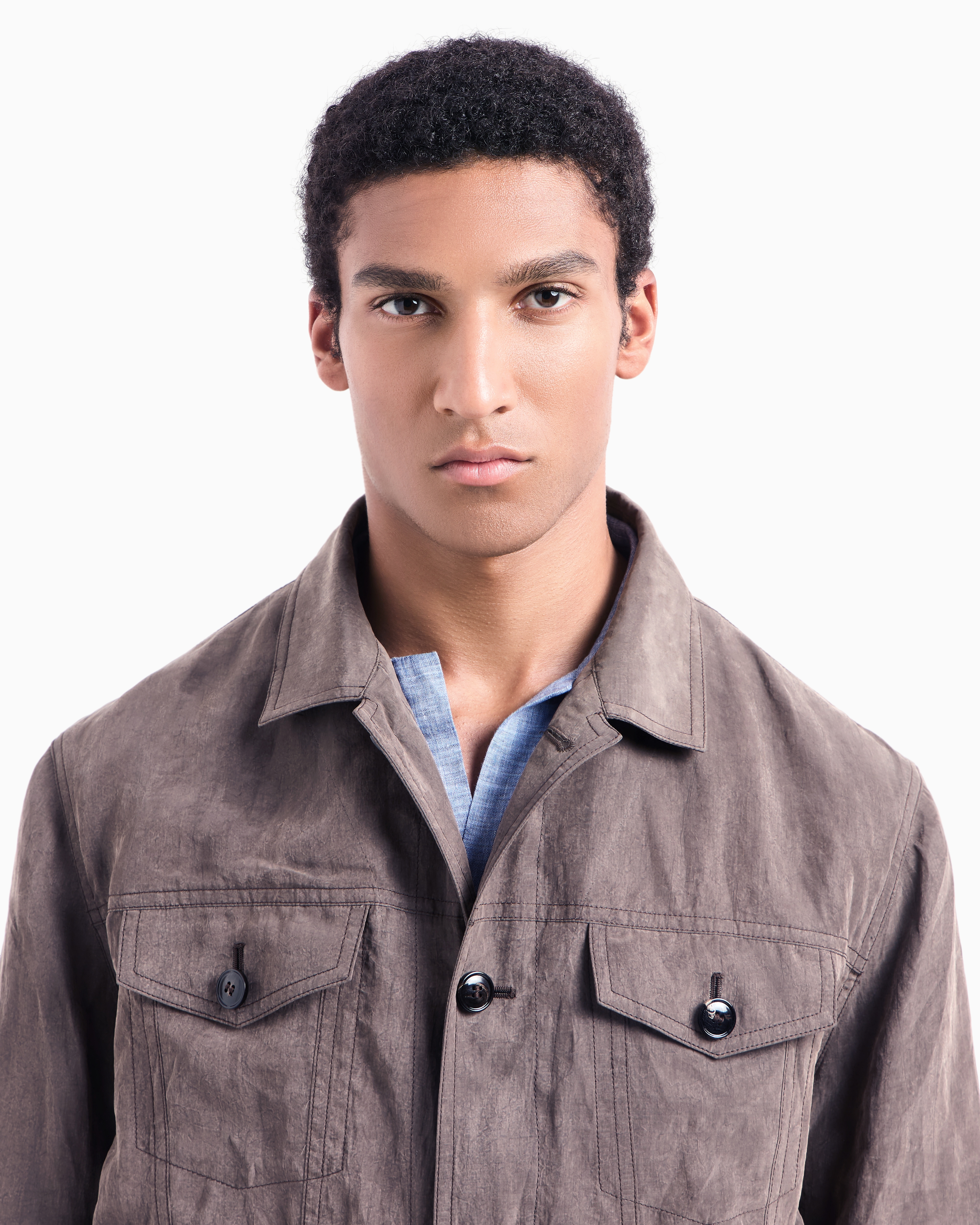 ASACA Giorgio Armani ブルゾン ブラウン GM001738_TE16002_U7001_R_FW202