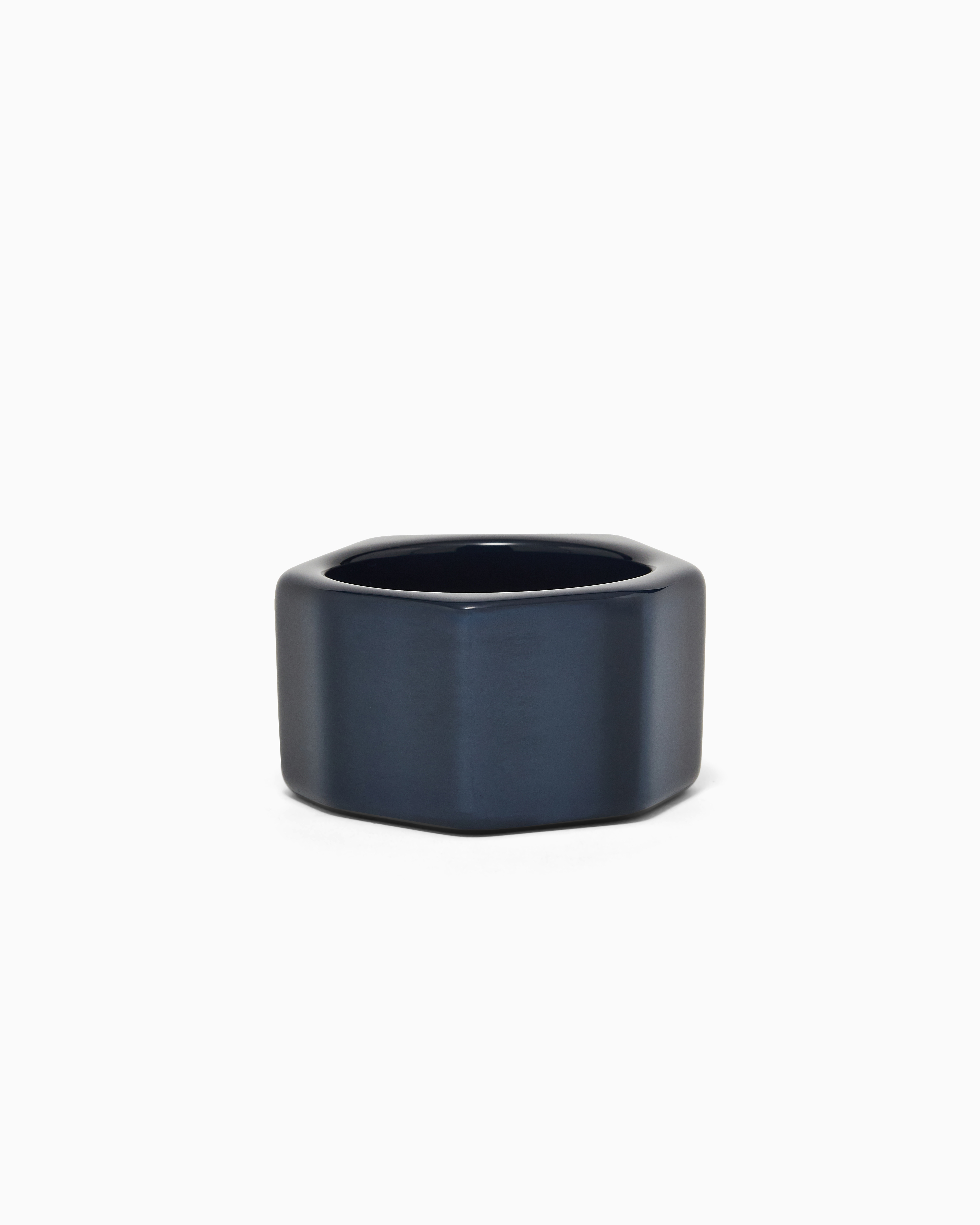 Emporio Armani Blue Faceted Bangle