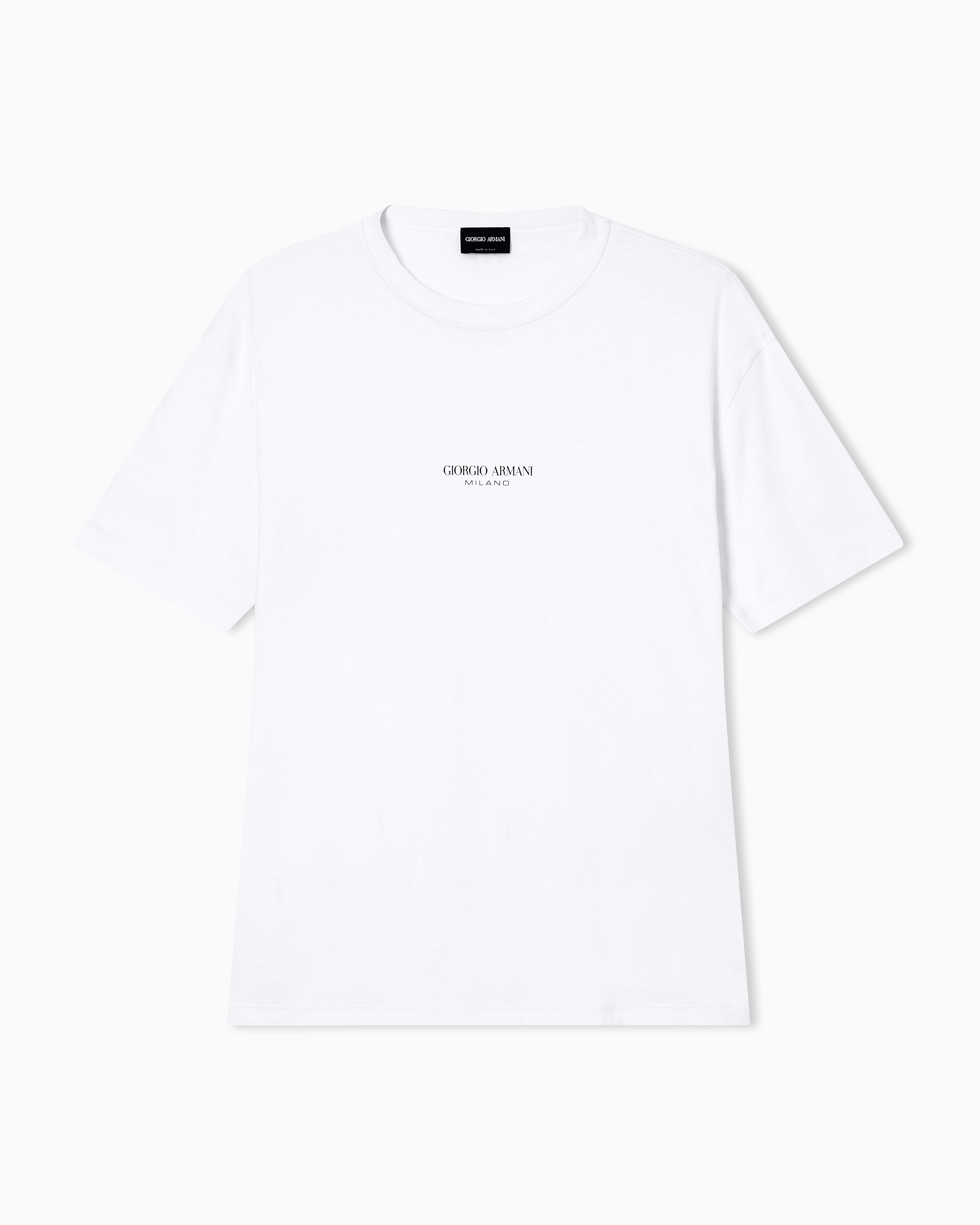 クルーネックTシャツ コットン インターロック | Giorgio Armani
