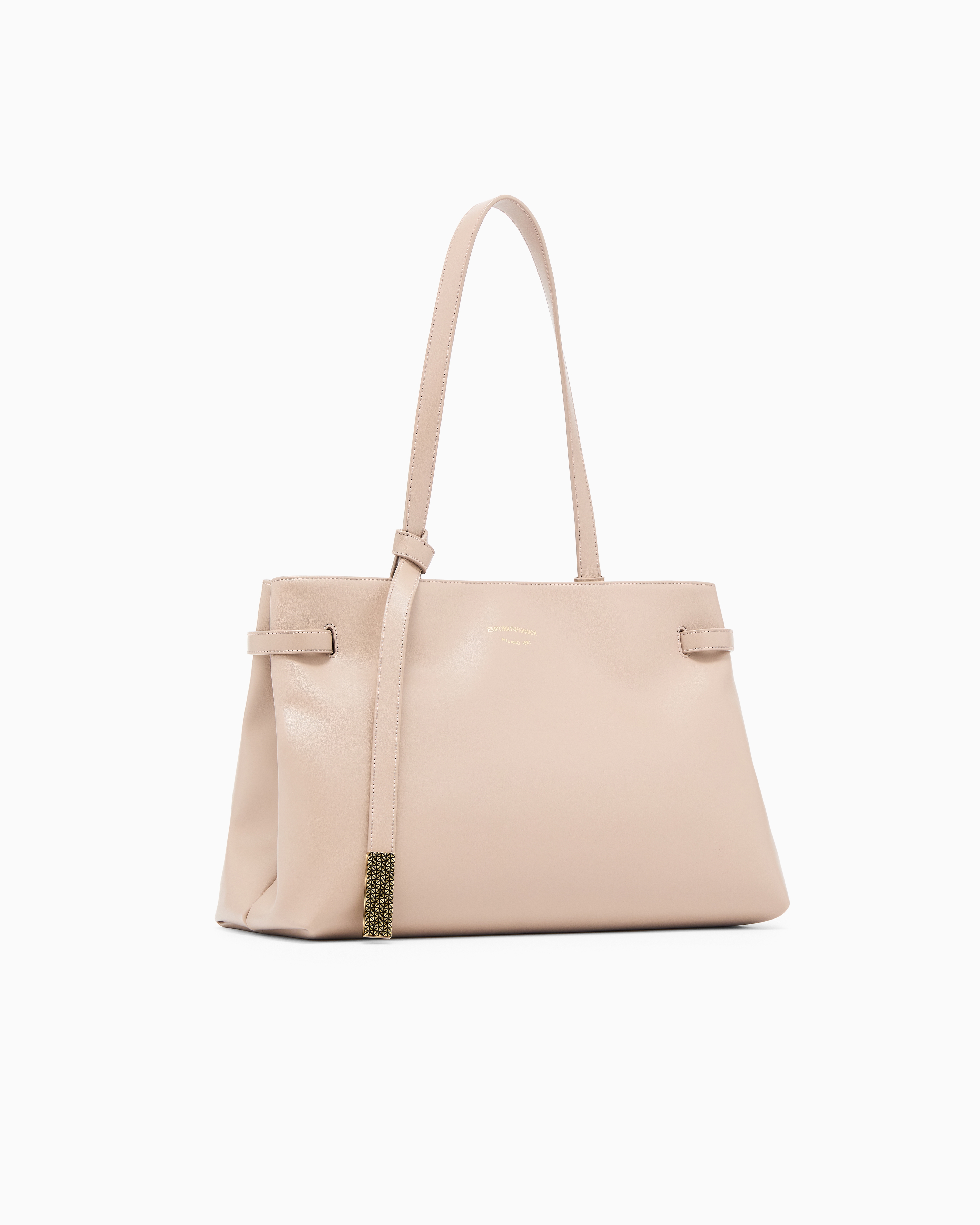 Smooth leather shoulder bag | Emporio Armani