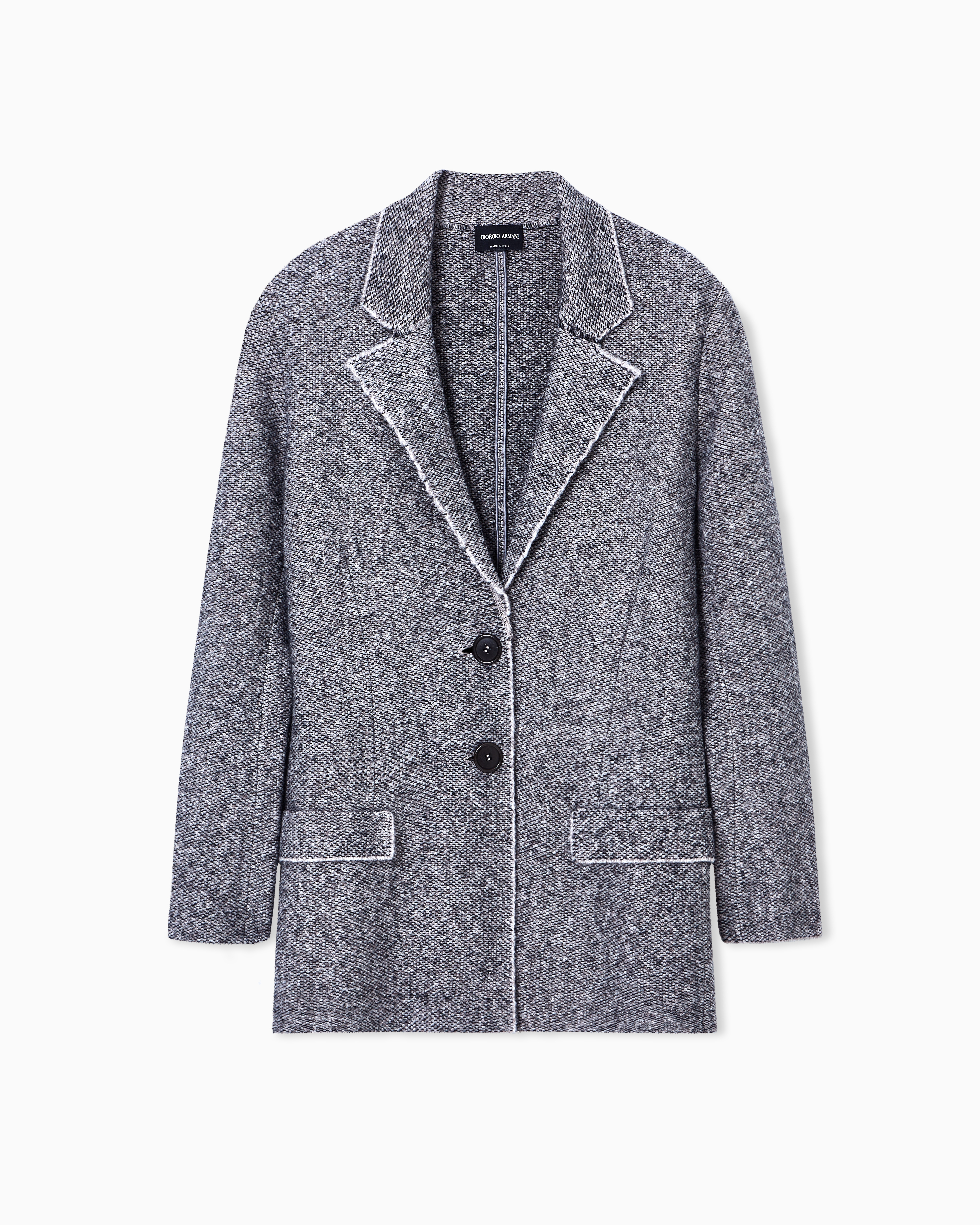 Giorgio Armani Casual Jackets In Blue