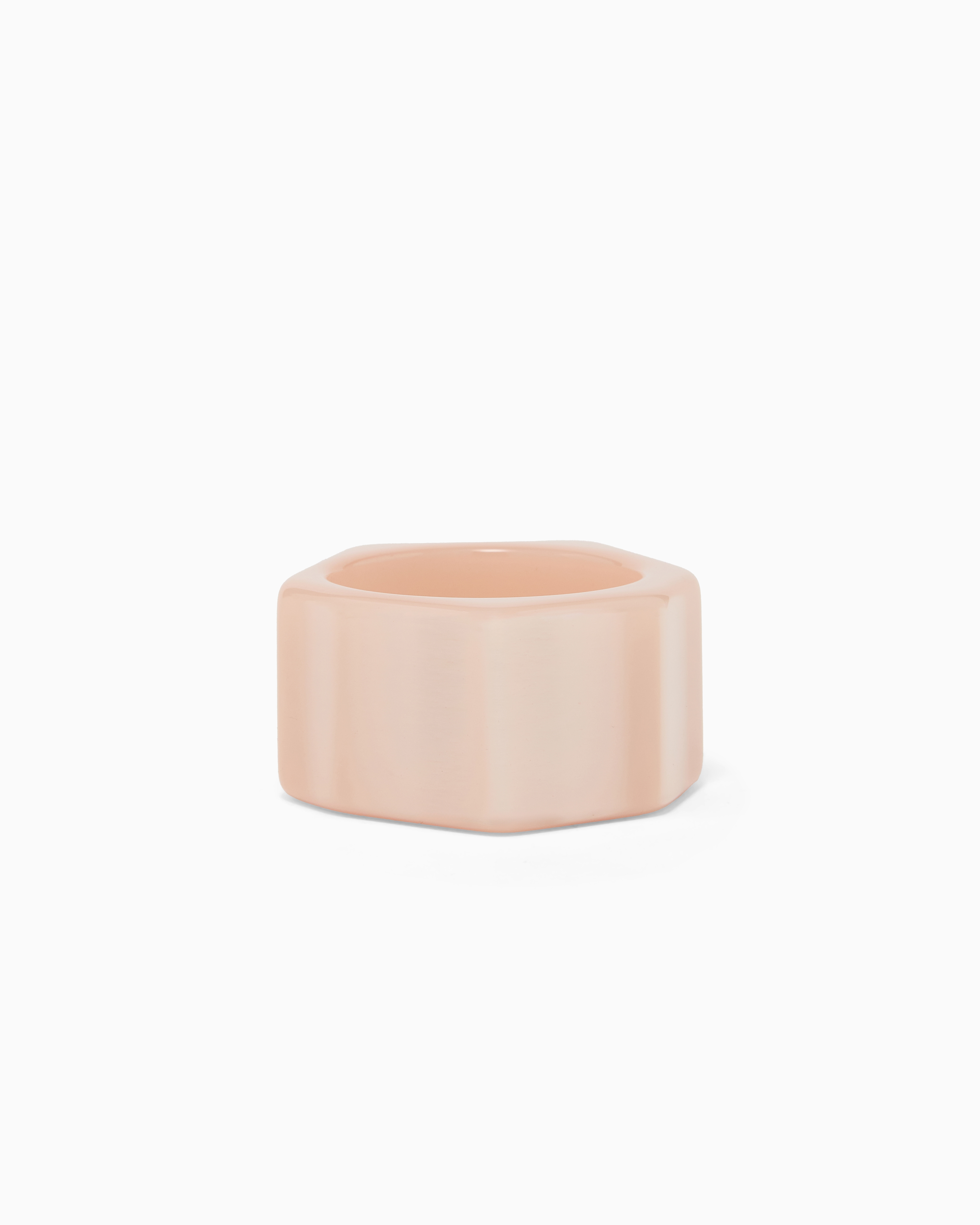 Emporio Armani Pink Faceted Bangle