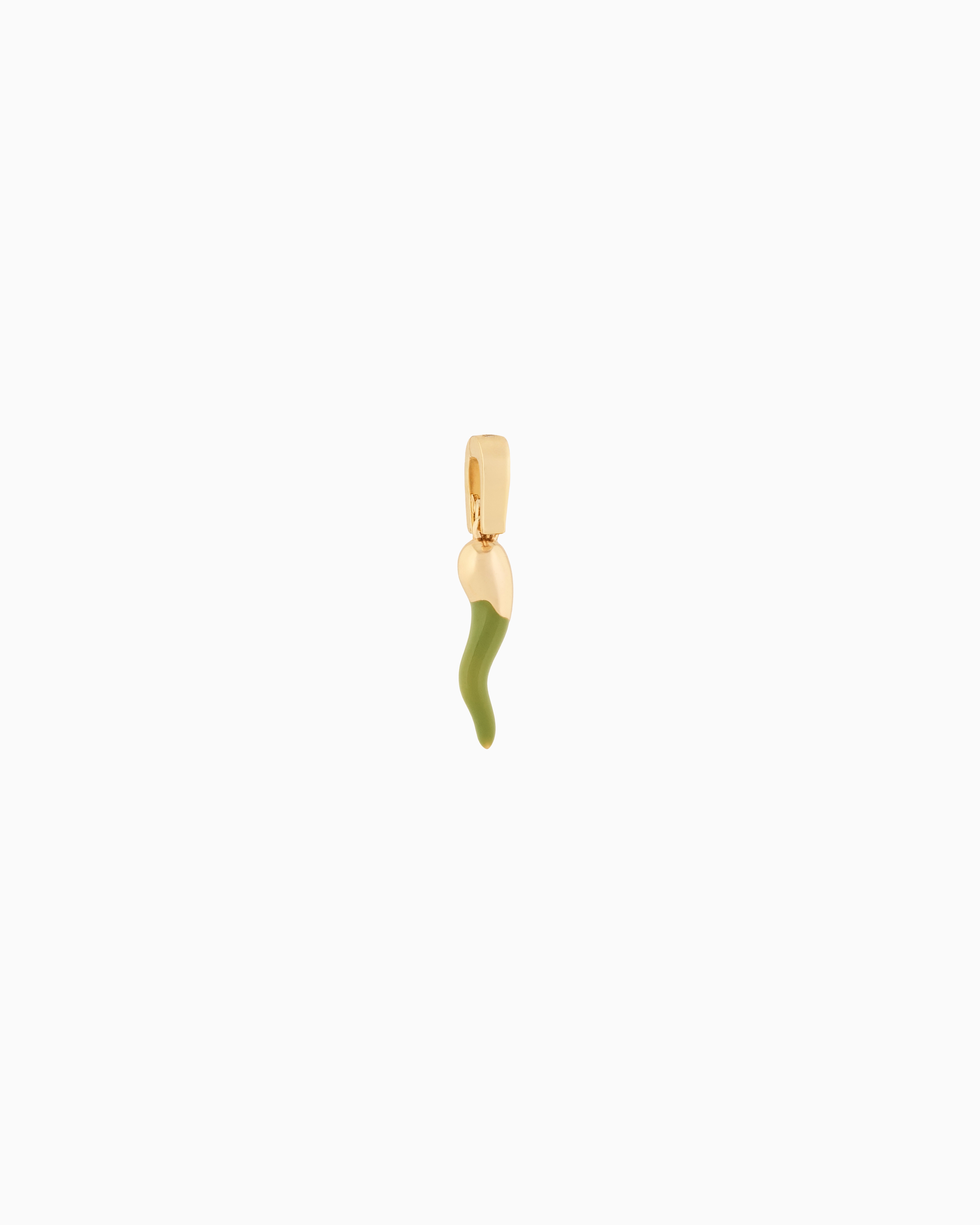 Emporio Armani - Emporio Armani Gold-Tone Brass Charm, Woman, Multicoloured, Size: TU