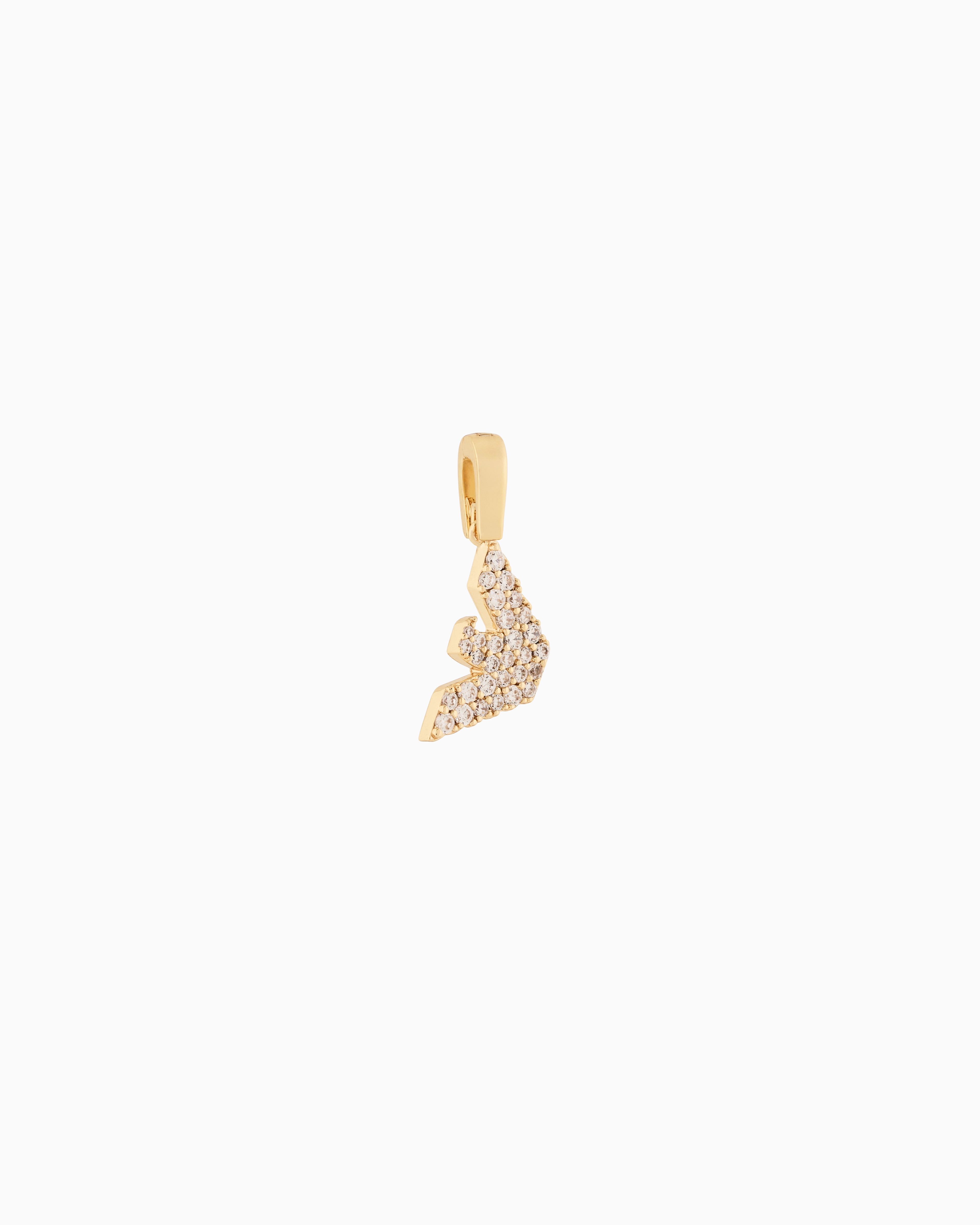 Emporio Armani - Emporio Armani Gold-Tone Charm, Woman, Multicoloured, Size: TU