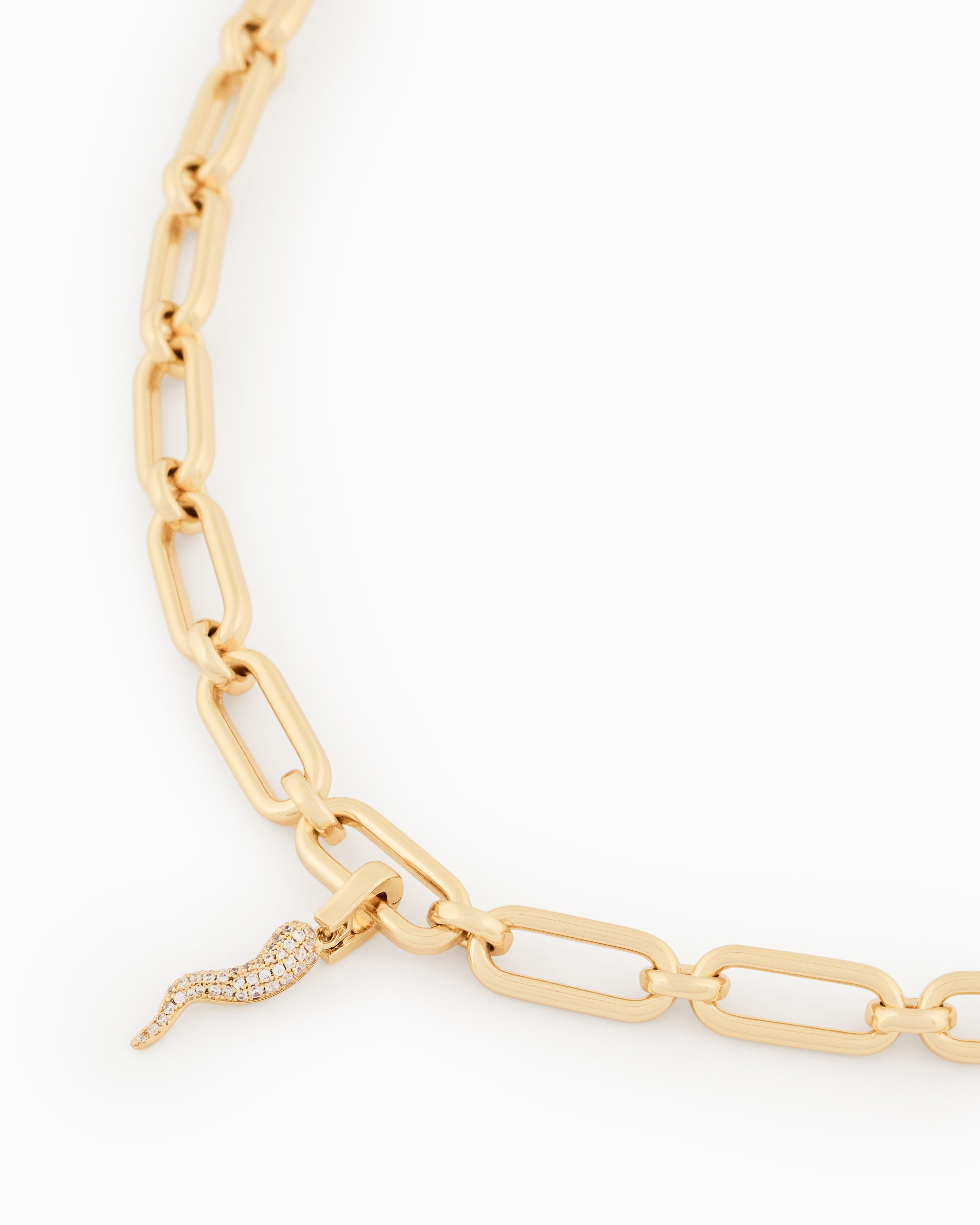 Emporio Armani - Emporio Armani Gold-Tone Charm, Woman, Multicoloured, Size: TU