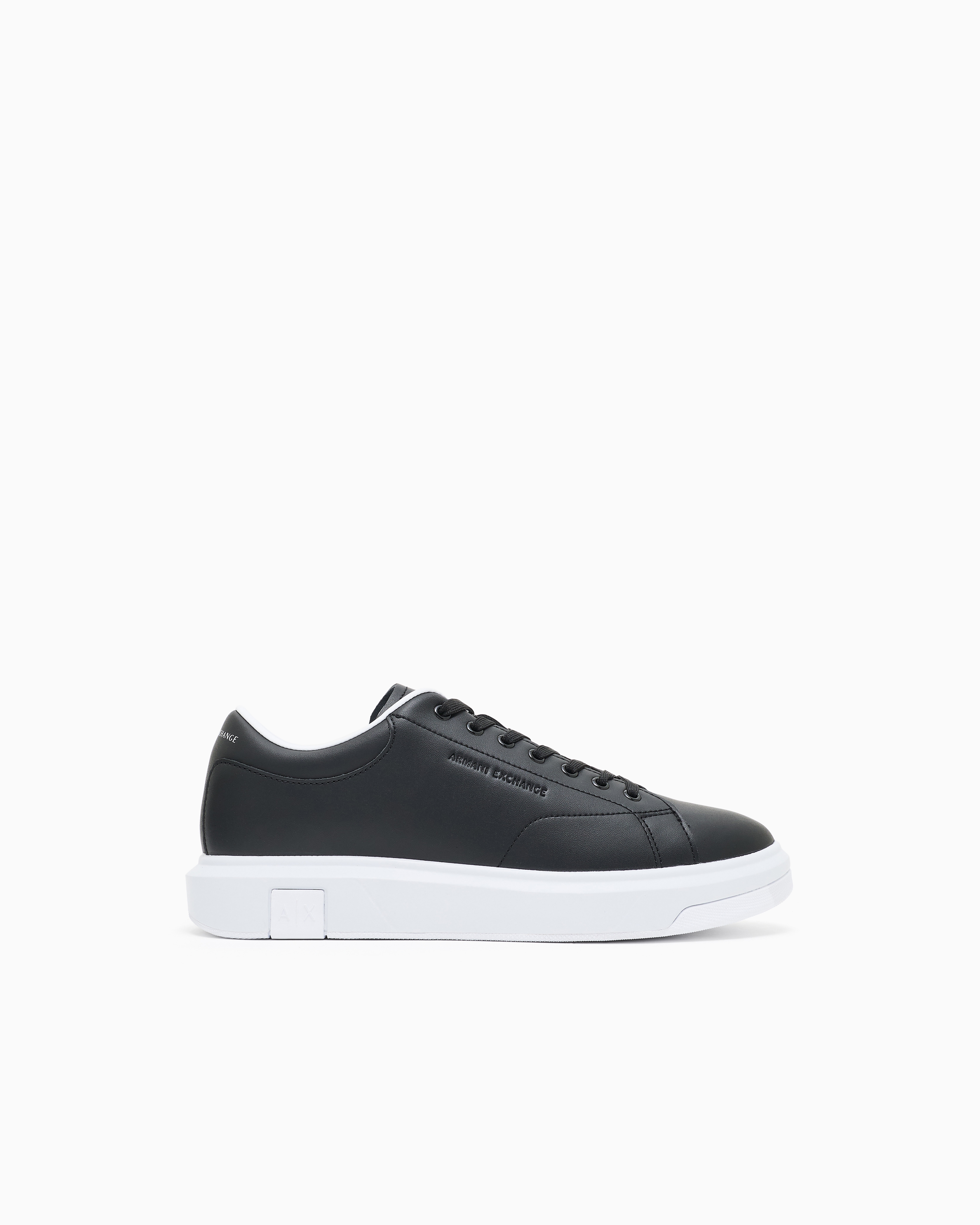Armani Exchange Sneakers Con Texture Liscia