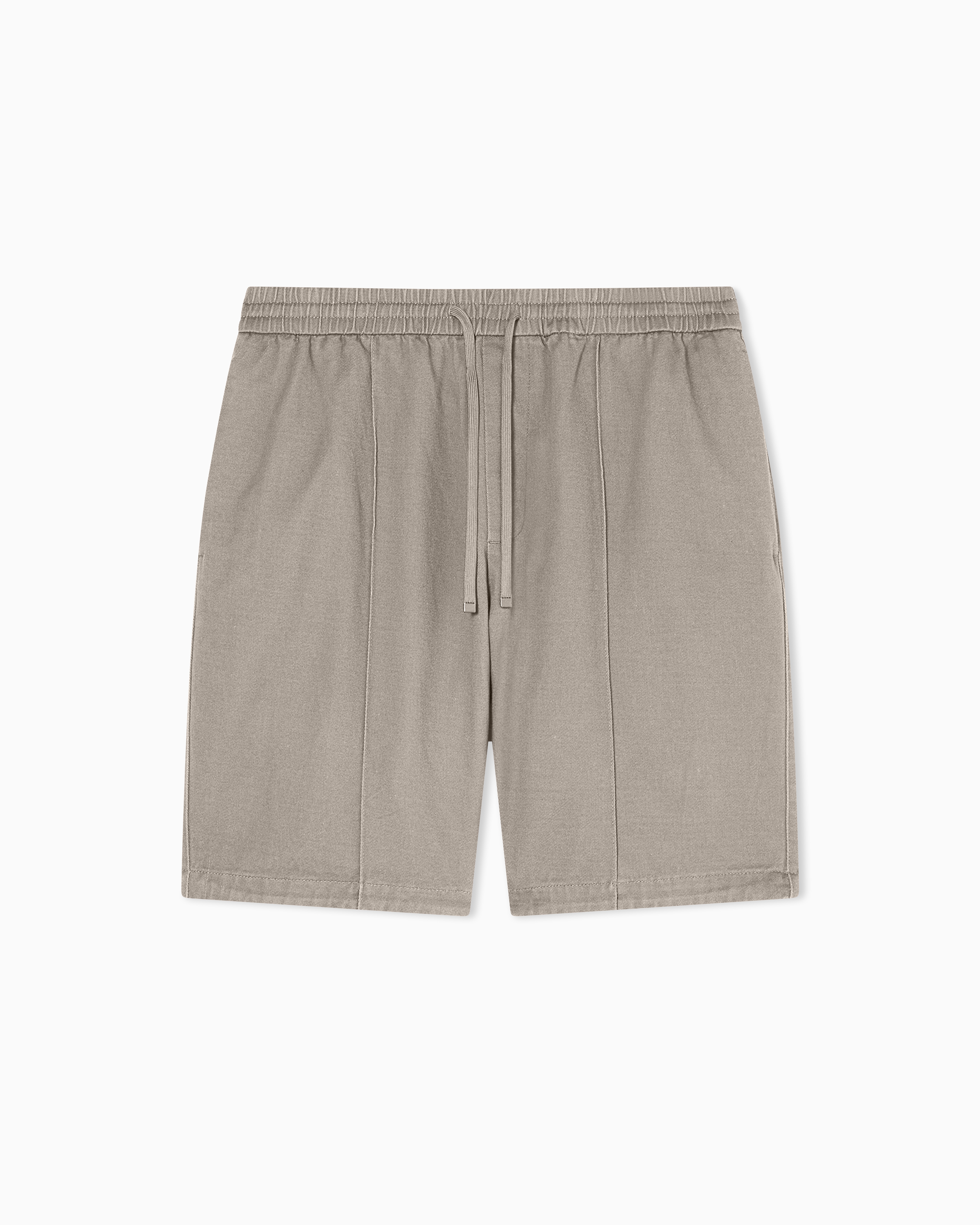 Armani Exchange Bermuda Con Coulisse In Twill Di Cotone
