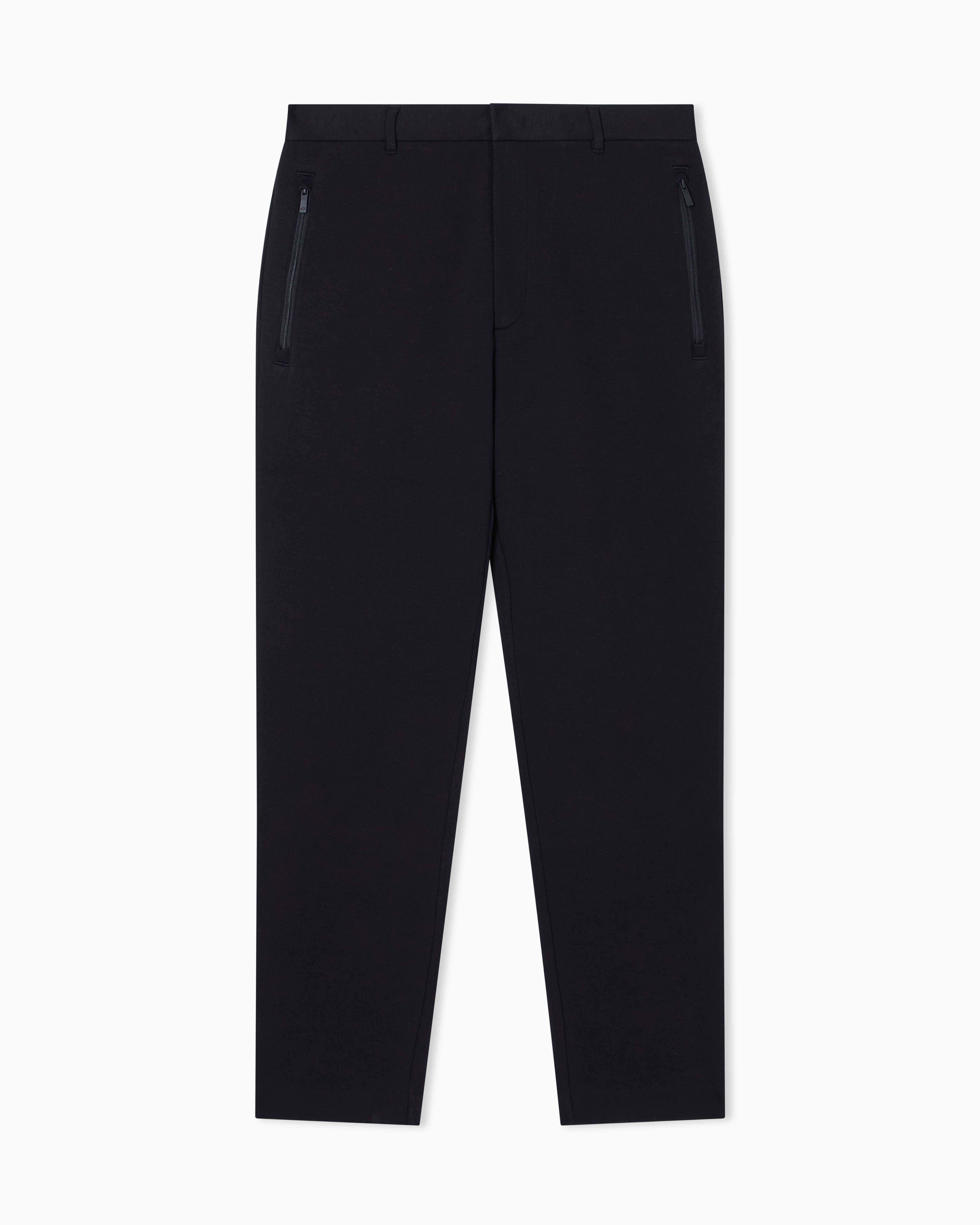 Trousers with zip pockets