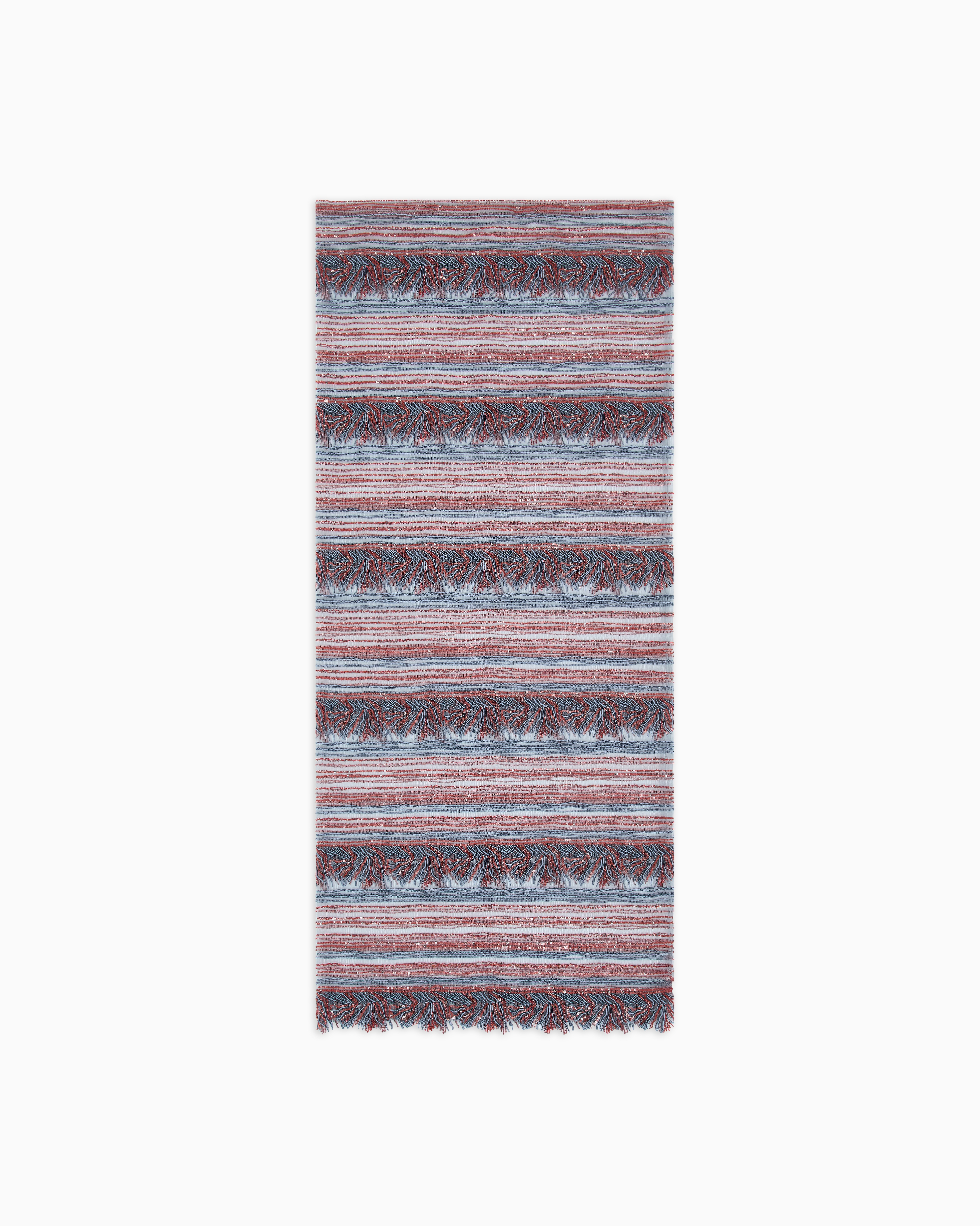 Giorgio Armani Stoles In Gray