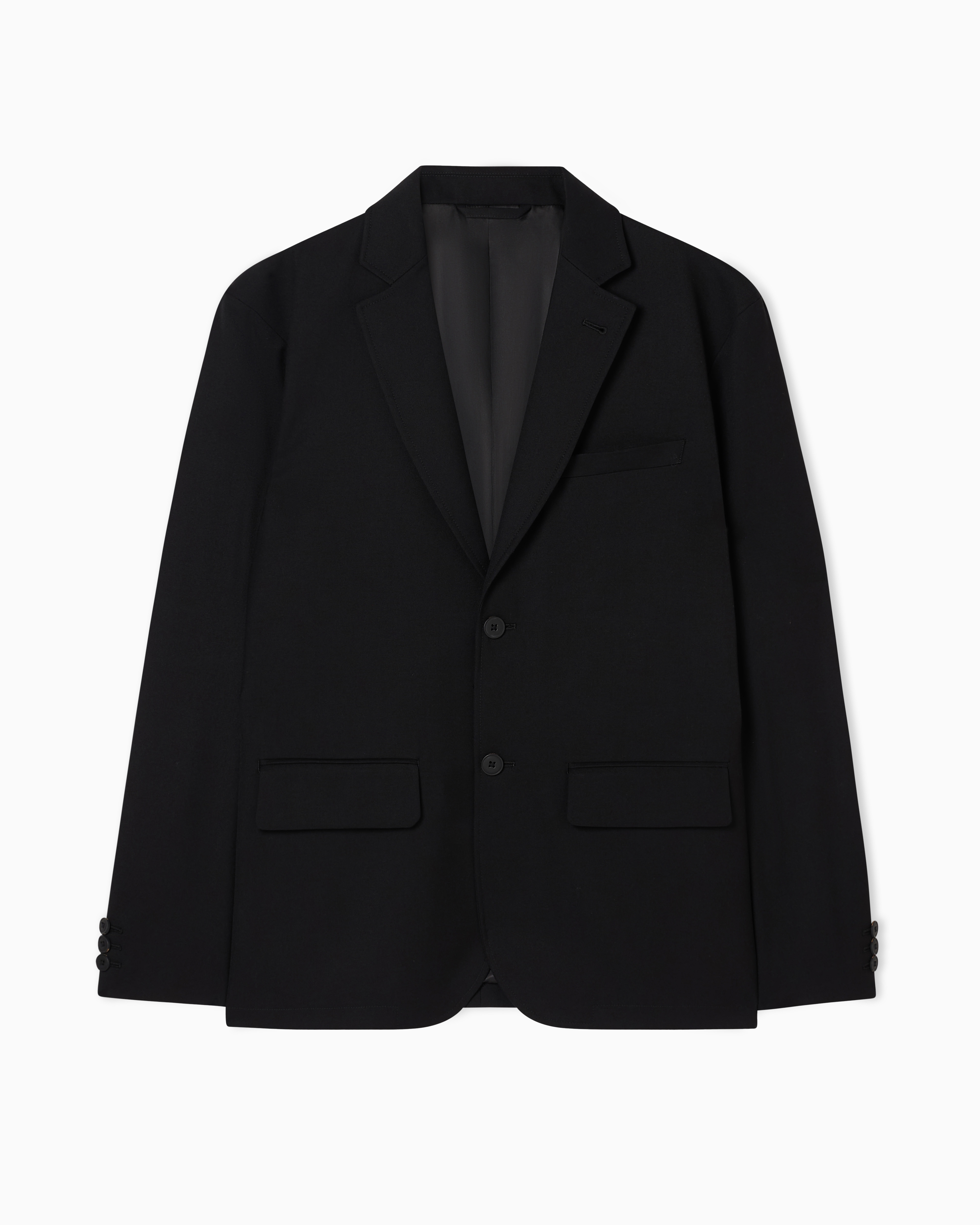 Armani Exchange Casual Jackets In Black