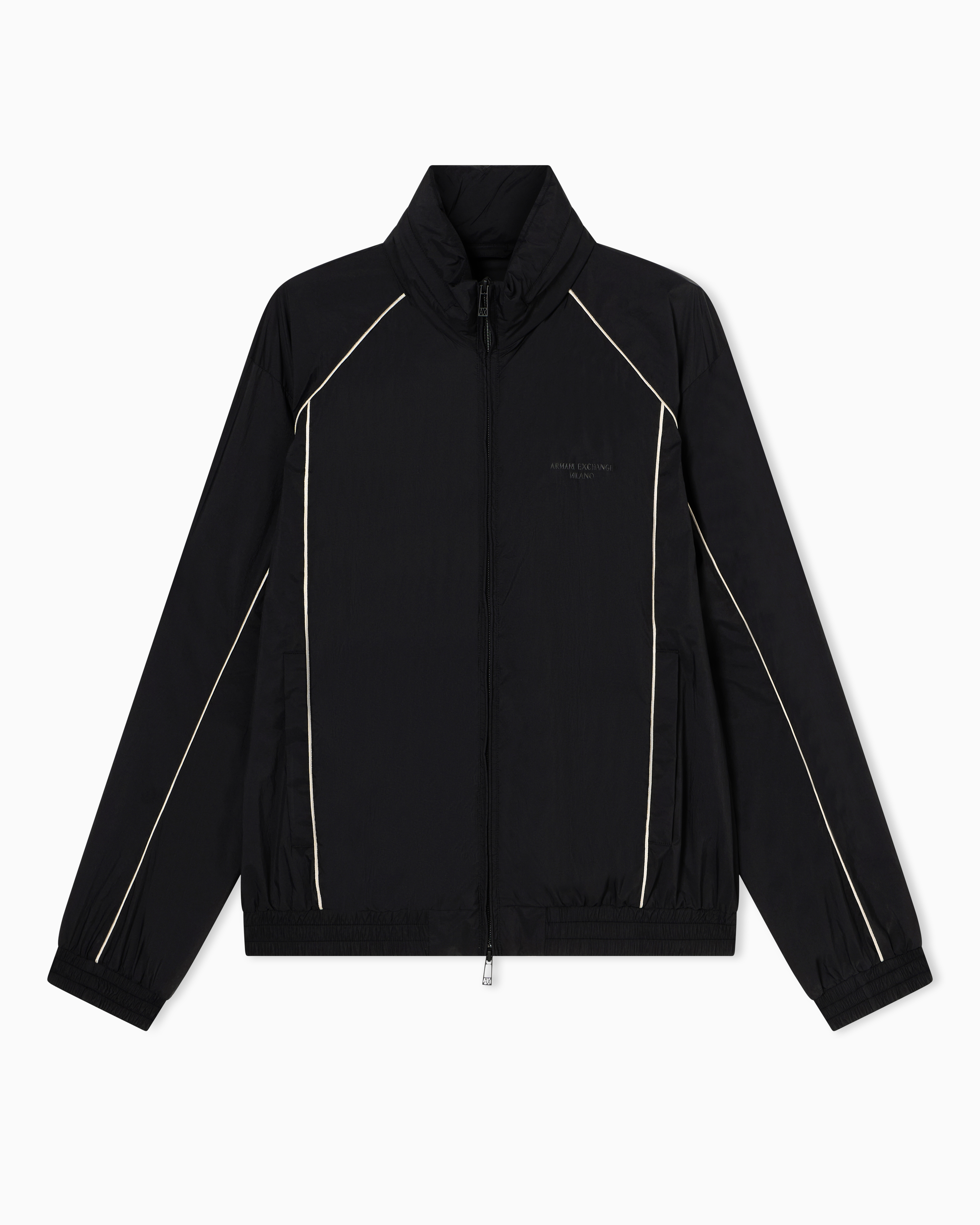 Lightweight technical nylon blouson with a matte finish | Armani