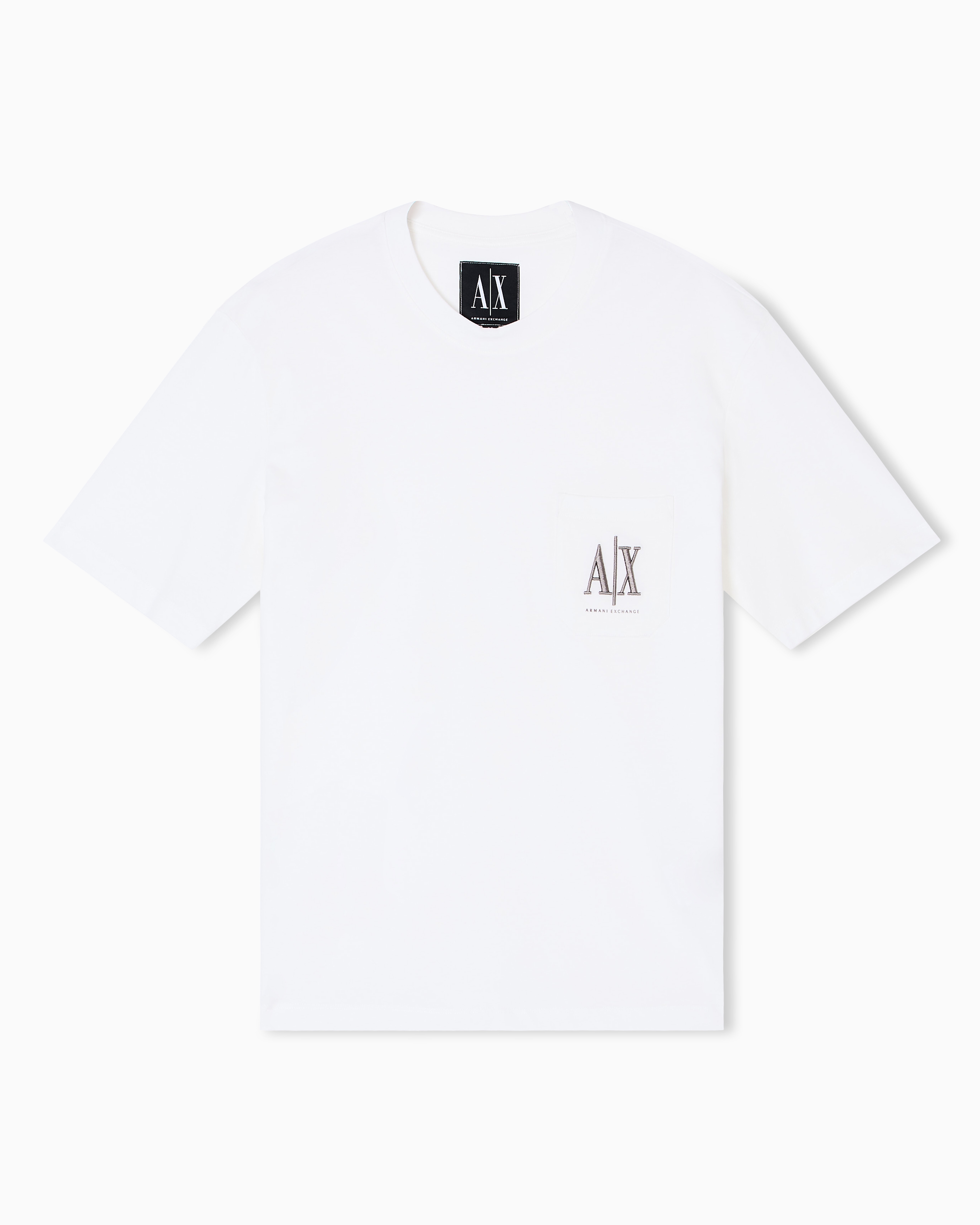 Armani Exchange T-Shirt Regular Fit In Jersey Di Cotone