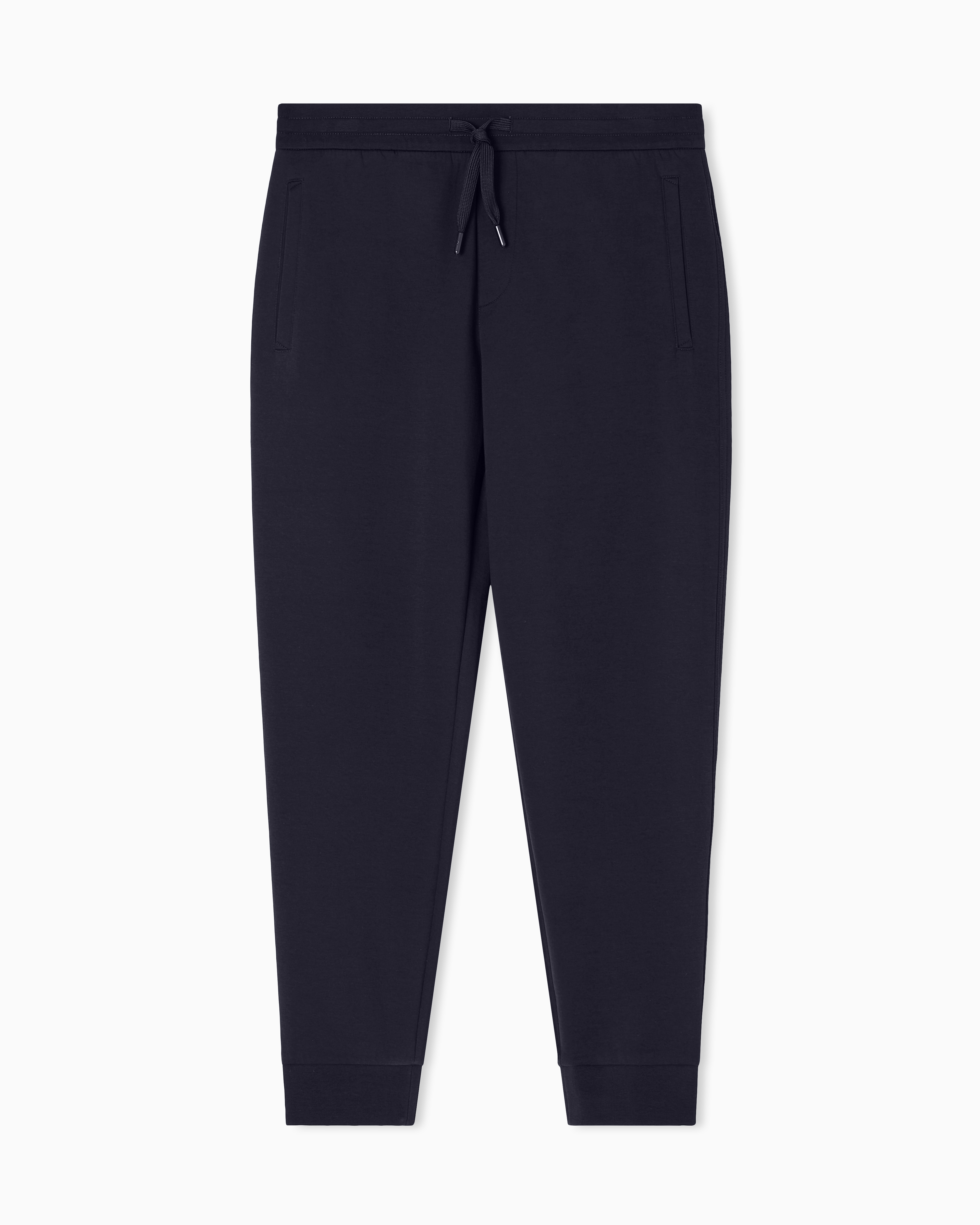 Armani Exchange - Jogger pants with logo on the back, Man, Navy Blue, Size: