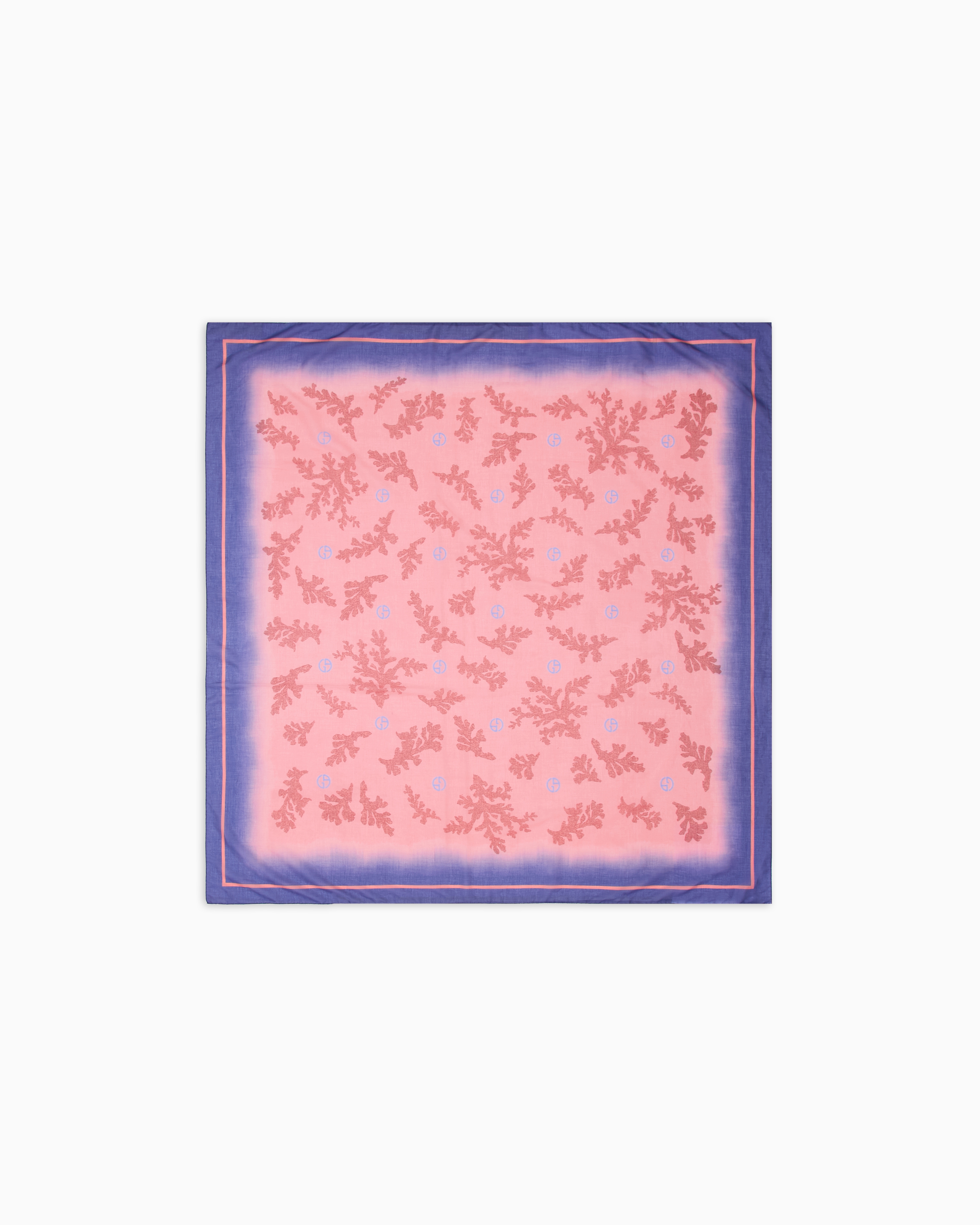 Giorgio Armani Pink Cotton Stole