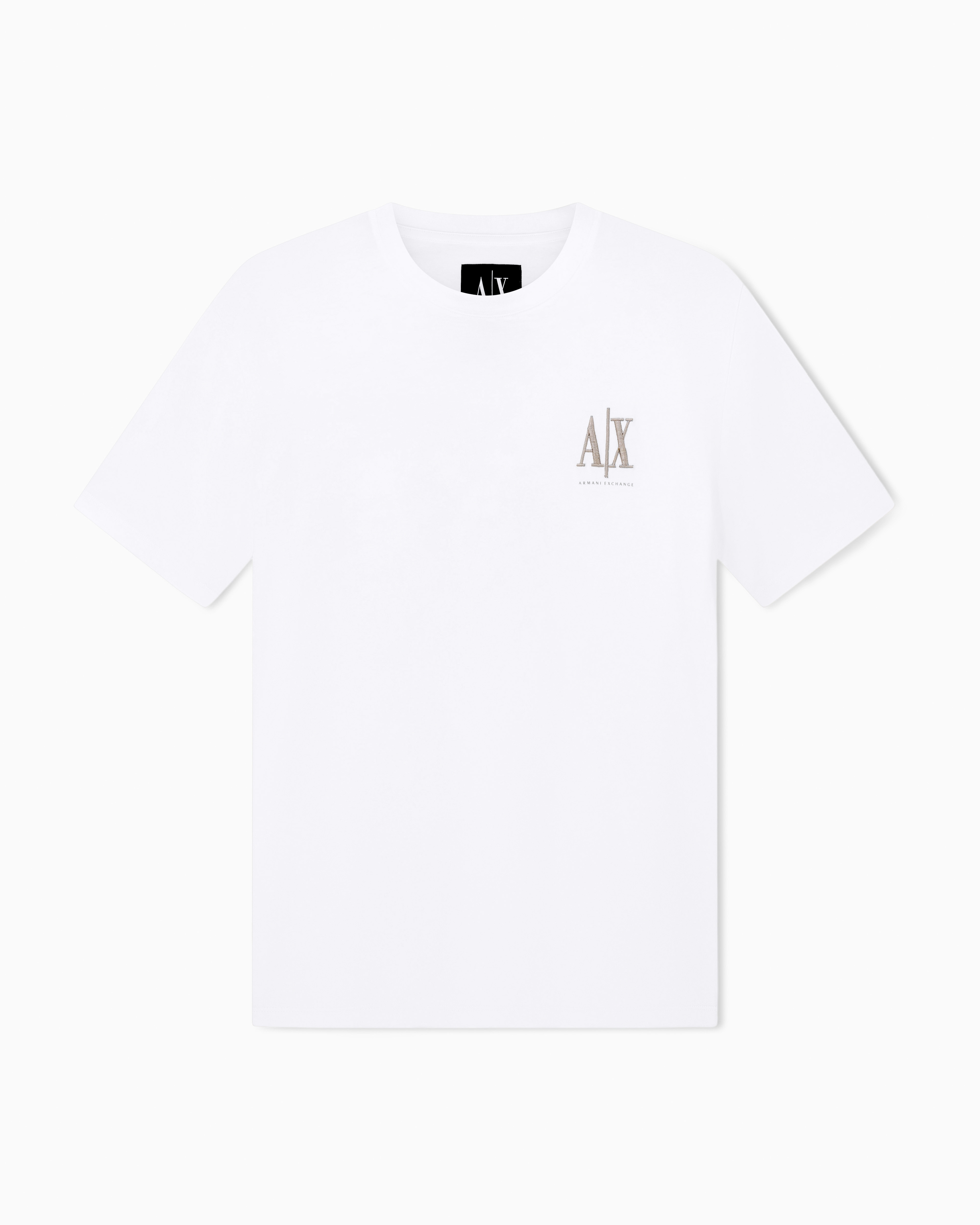 Armani Exchange T-Shirt Regular Fit In Jersey Di Cotone