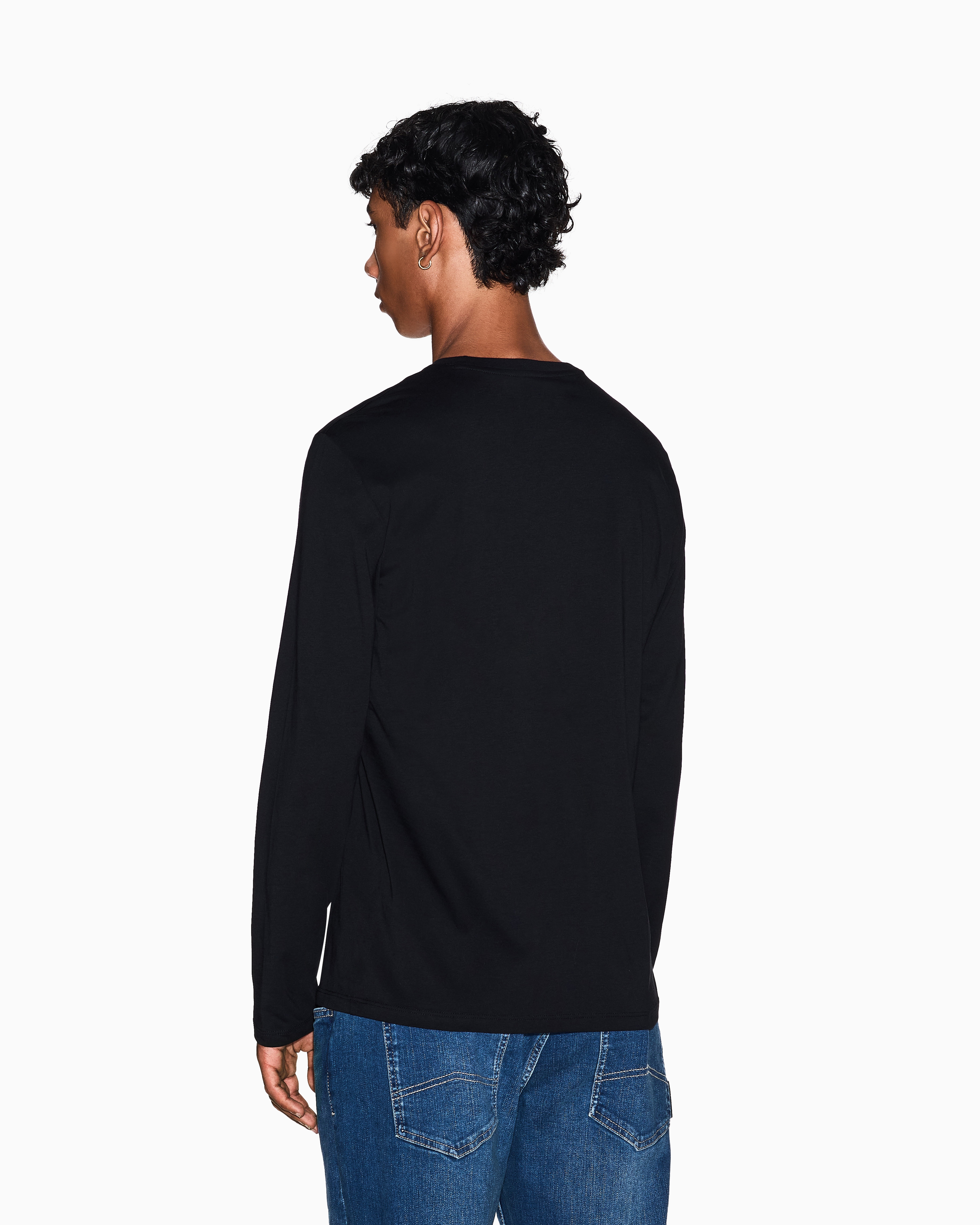 Pima Cotton Long Sleeve T-Shirt