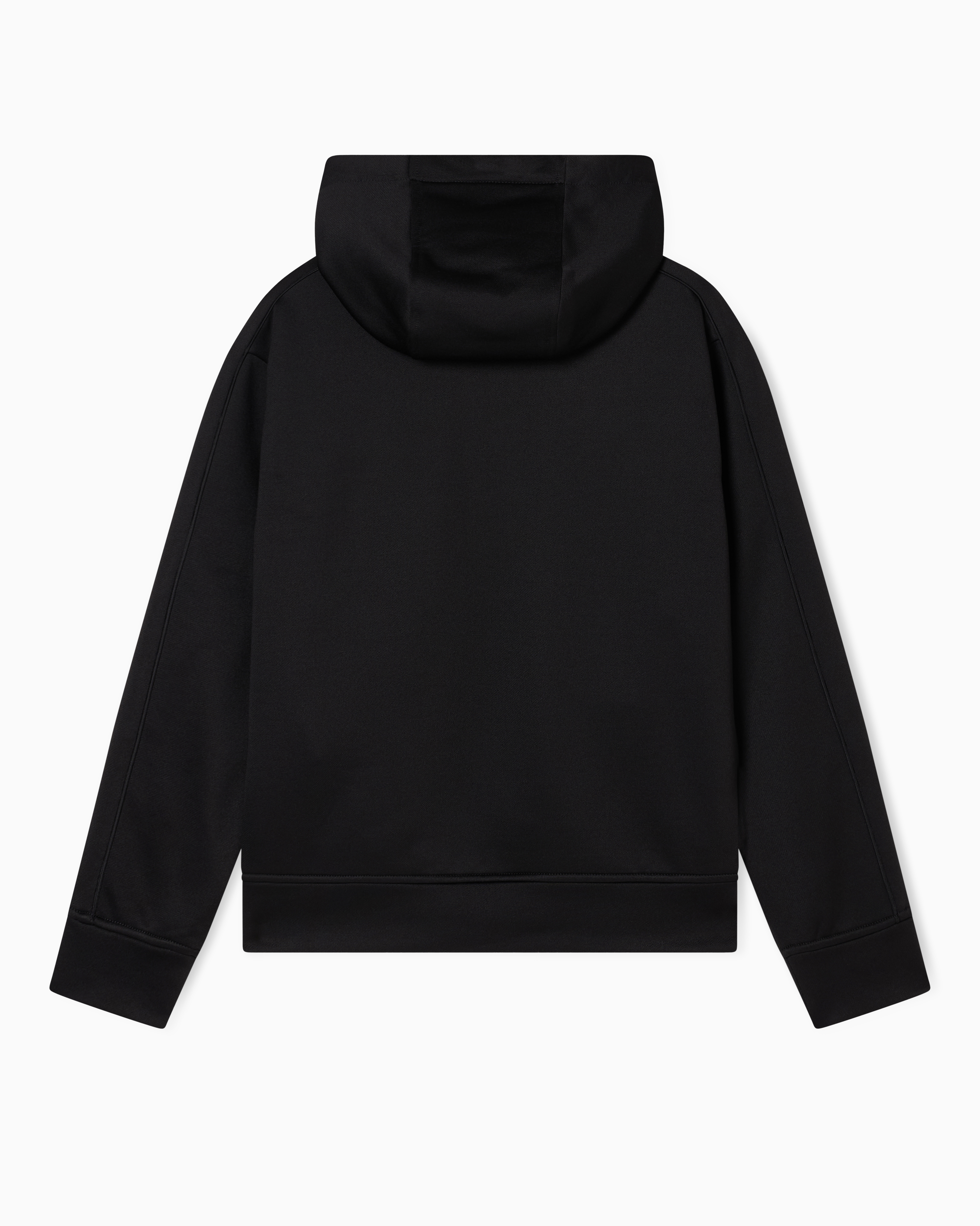 Armani Exchange Zip-up Sweatshirts In Black