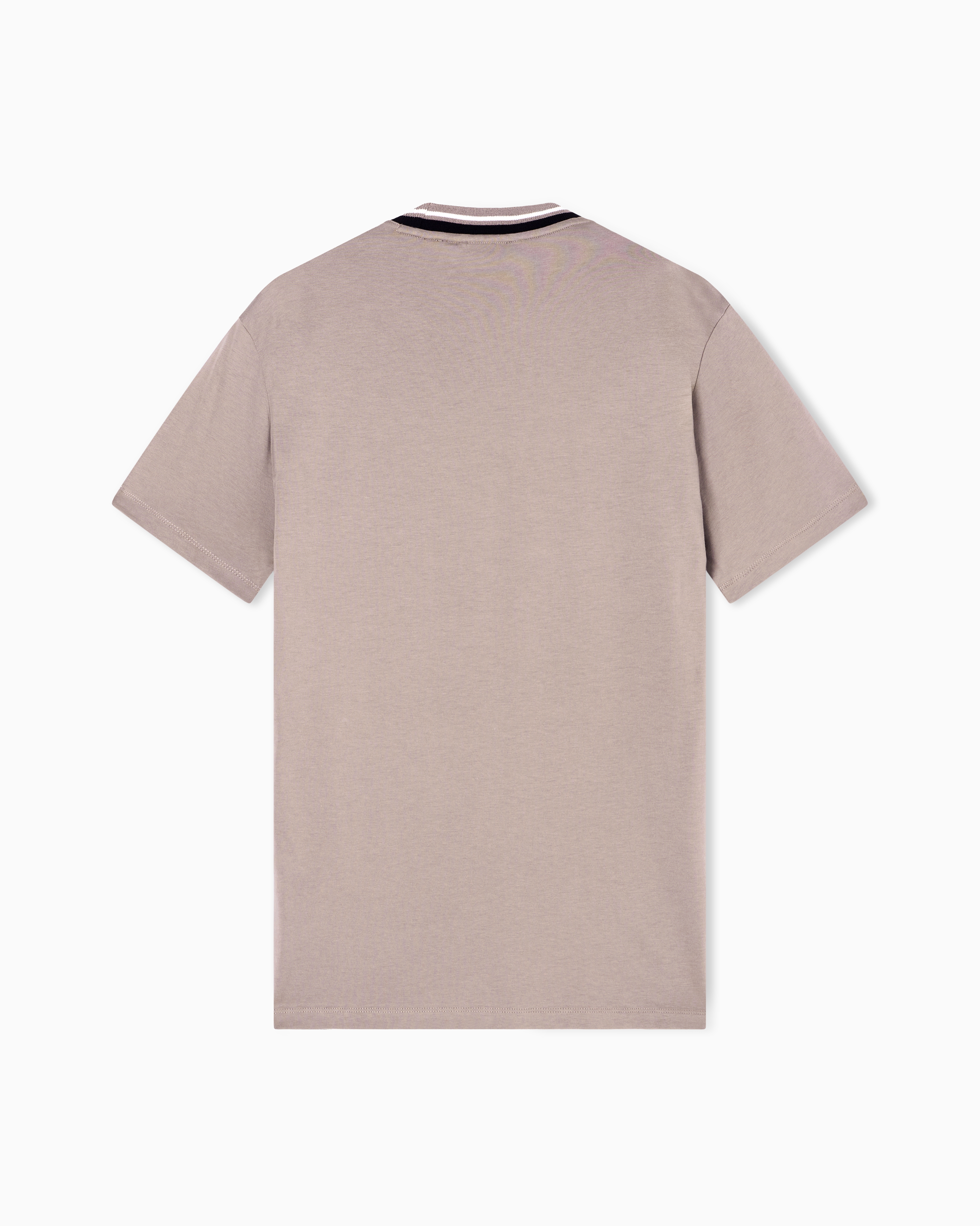 Armani Exchange Regular Fit T-shirts In Gray