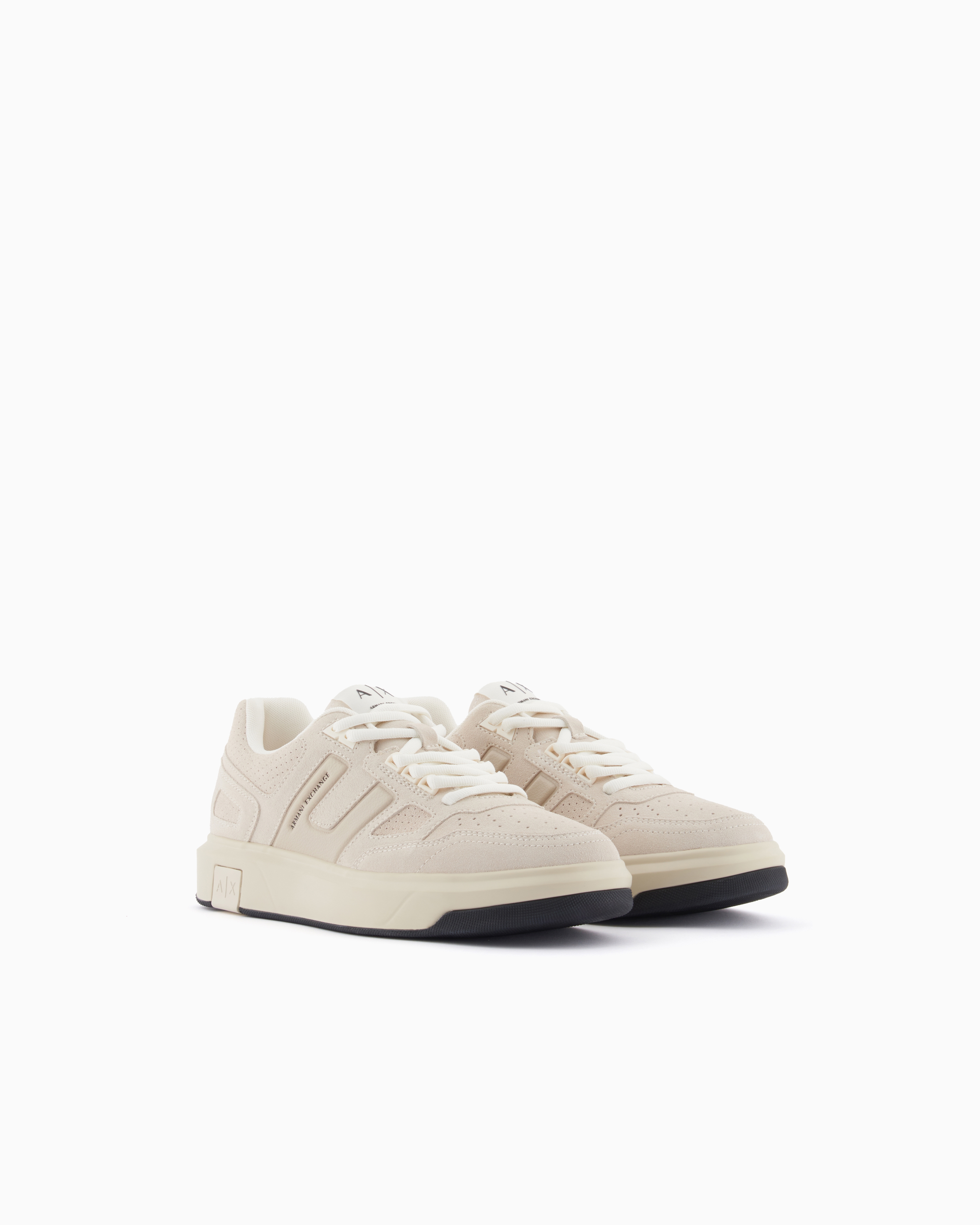 Technical fabric sneakers