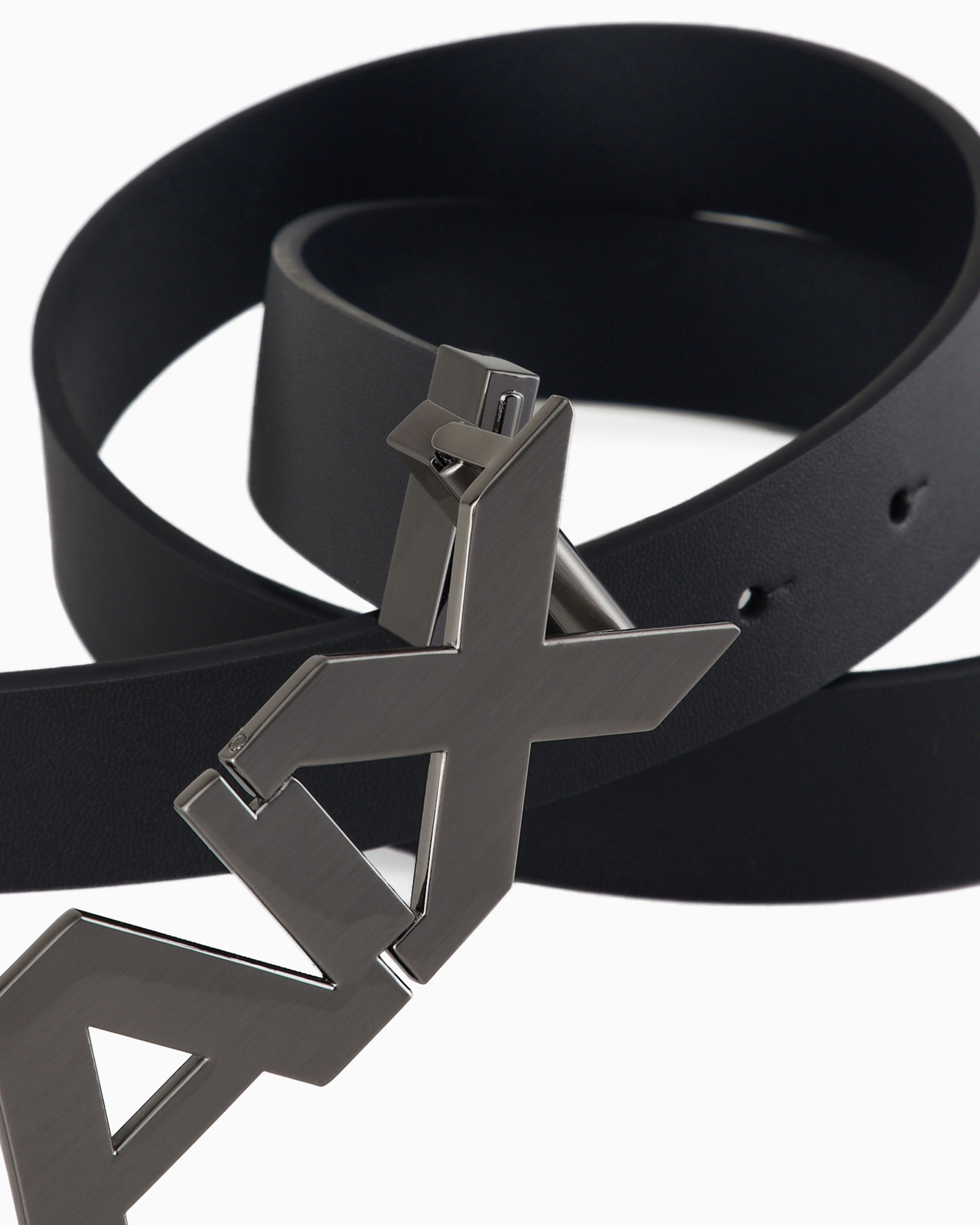 Giorgio Armani 黒 レザーベルト undefined