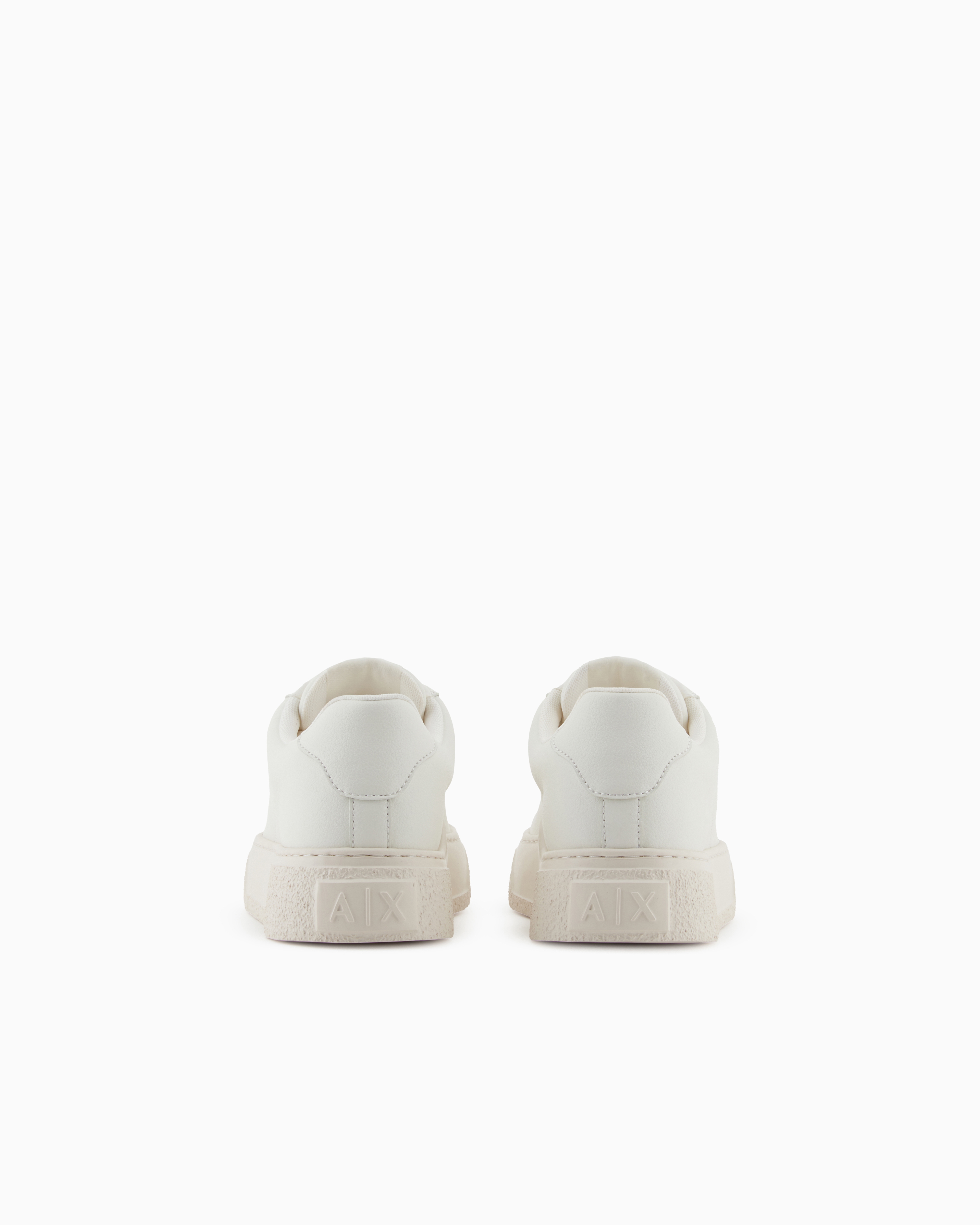 Sneakers with high sole