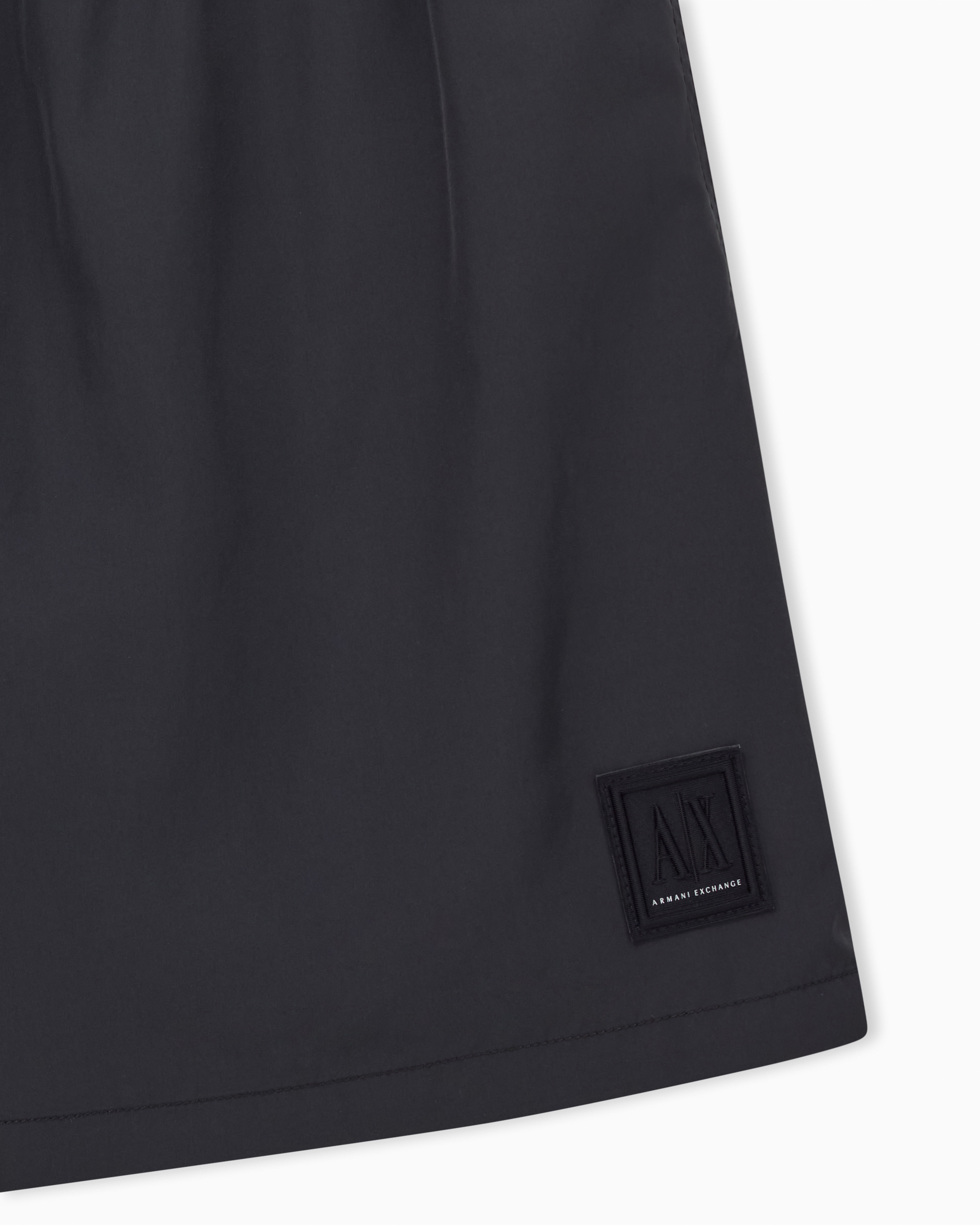Armani Exchange - ICON PROJECT BOXER SWIM TRUNKS, Man, Black, Size: