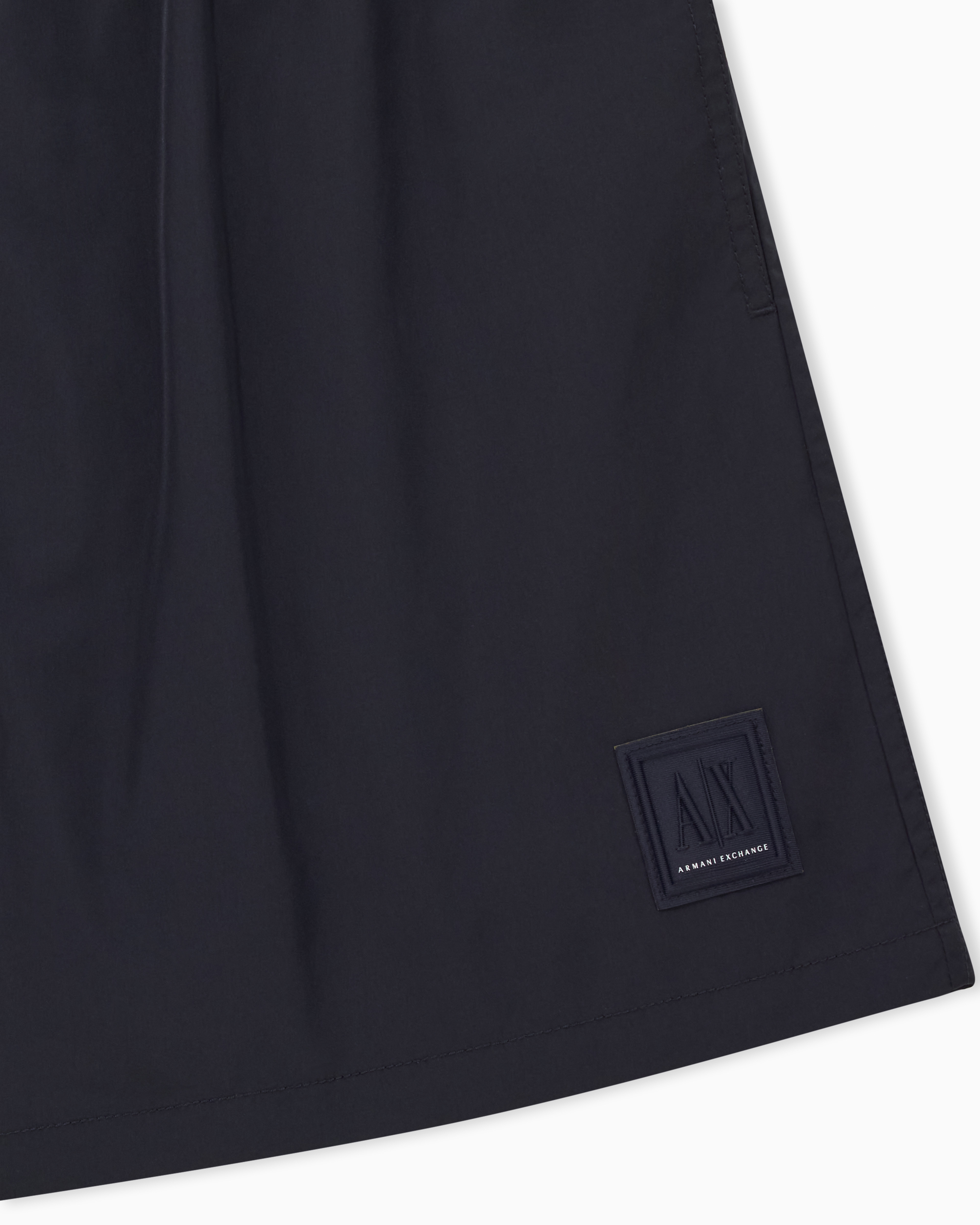 Armani Exchange - ICON PROJECT BOXER SWIM TRUNKS, Man, Navy Blue, Size: