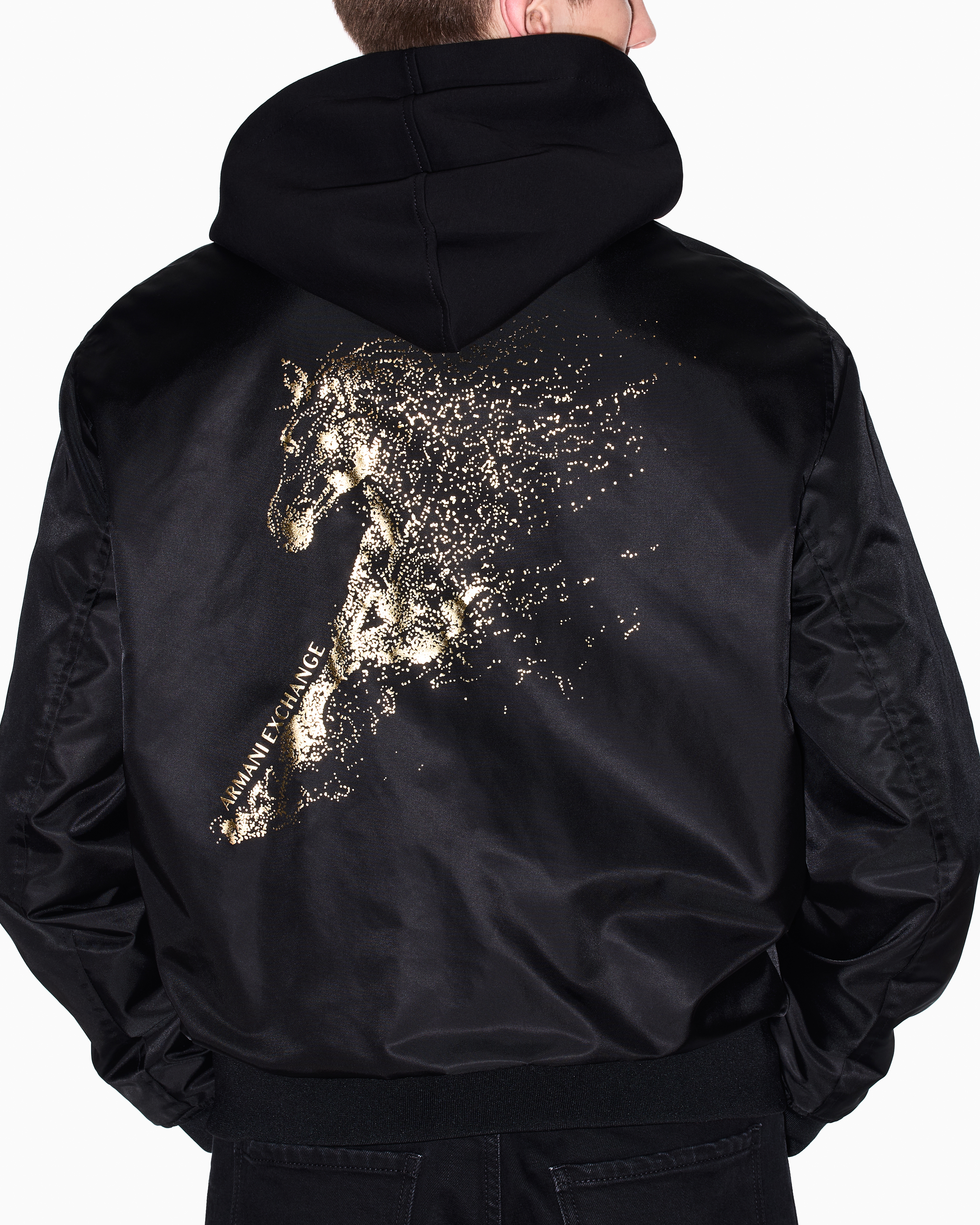 Armani Exchange Blousons In Black