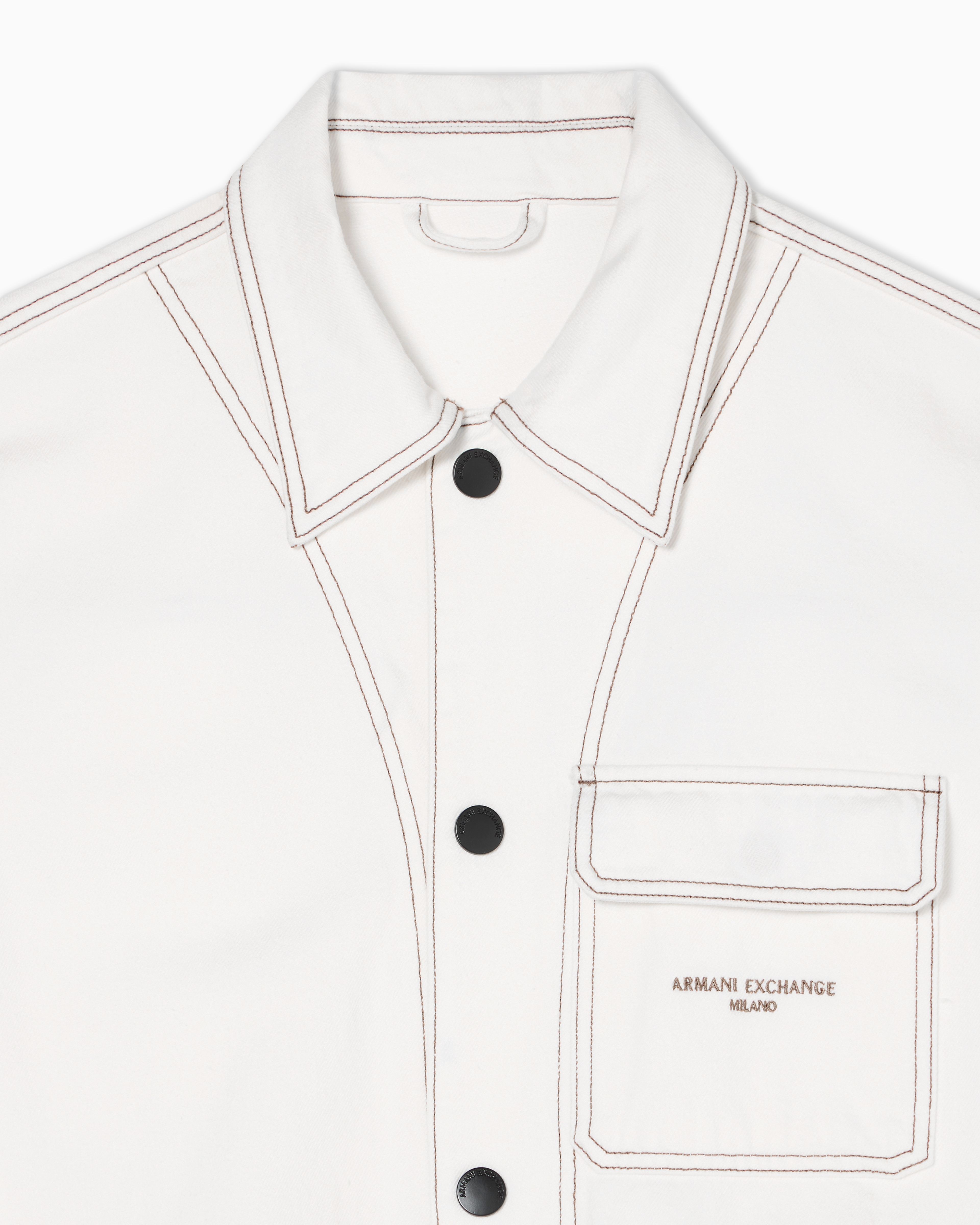 コットンブルデニム フィールドジャケット | Armani Exchange