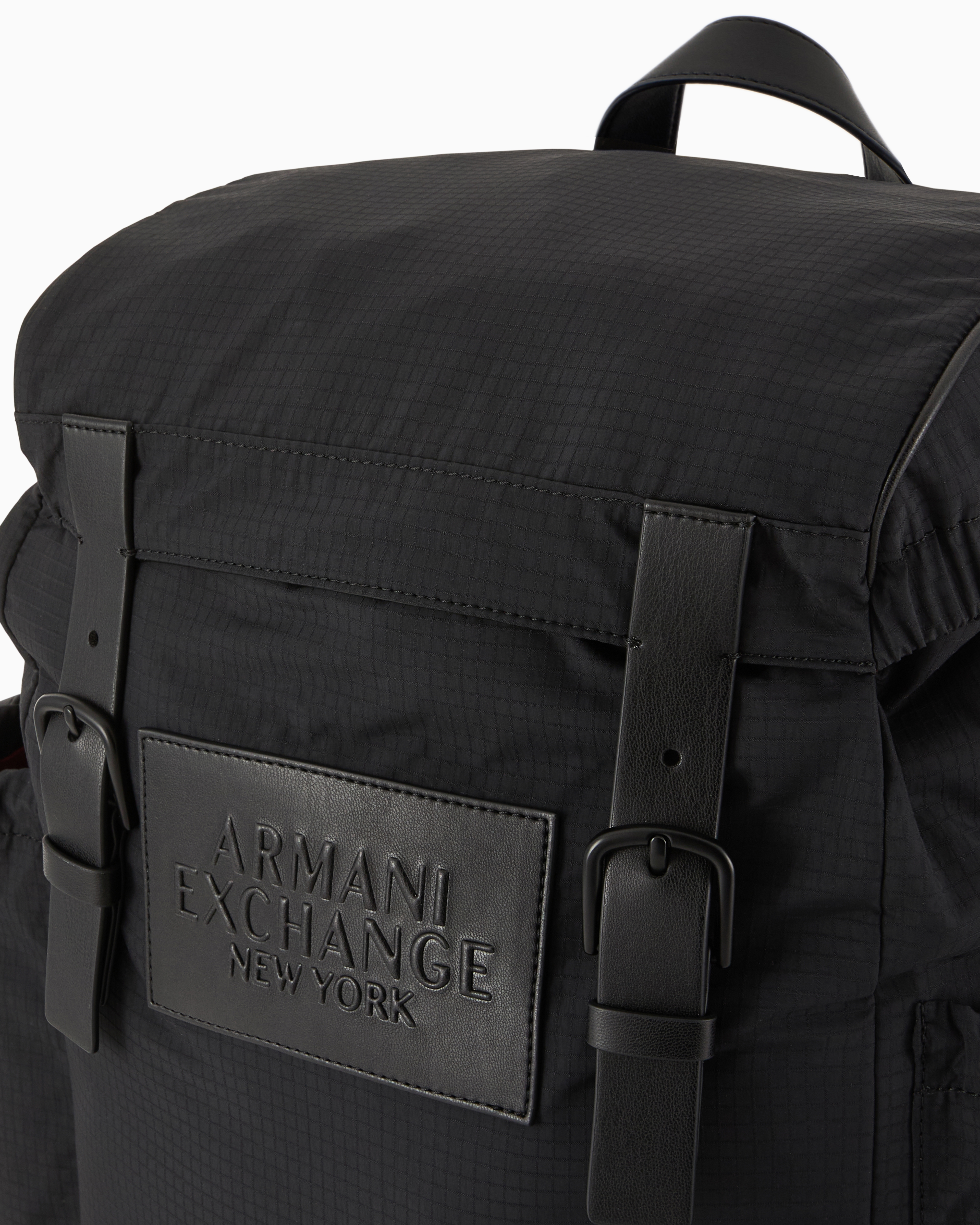 Armani Exchange Backpacks In Black