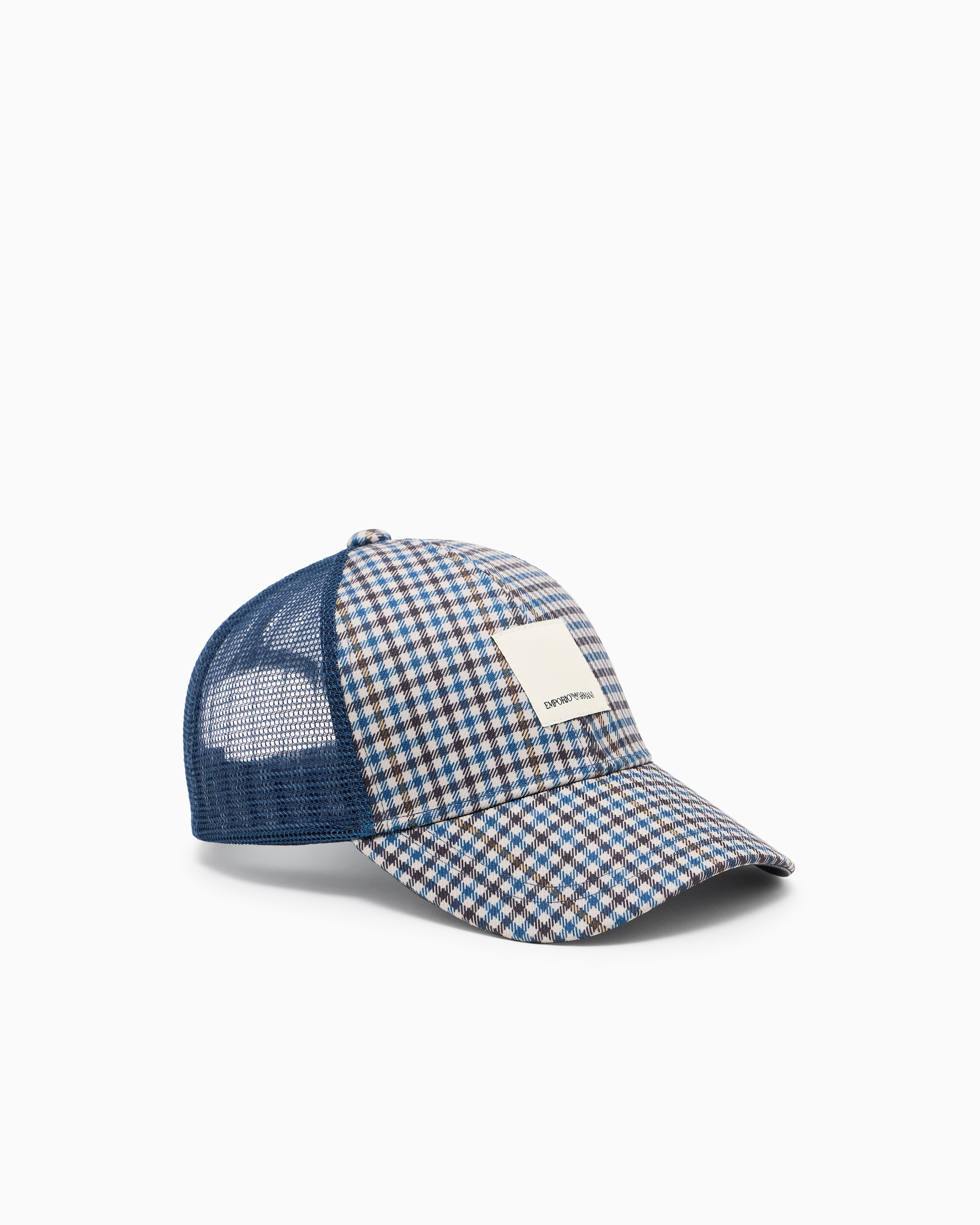 Emporio Armani Men's Beige Eagle Club Capsule Collection Baseball Cap