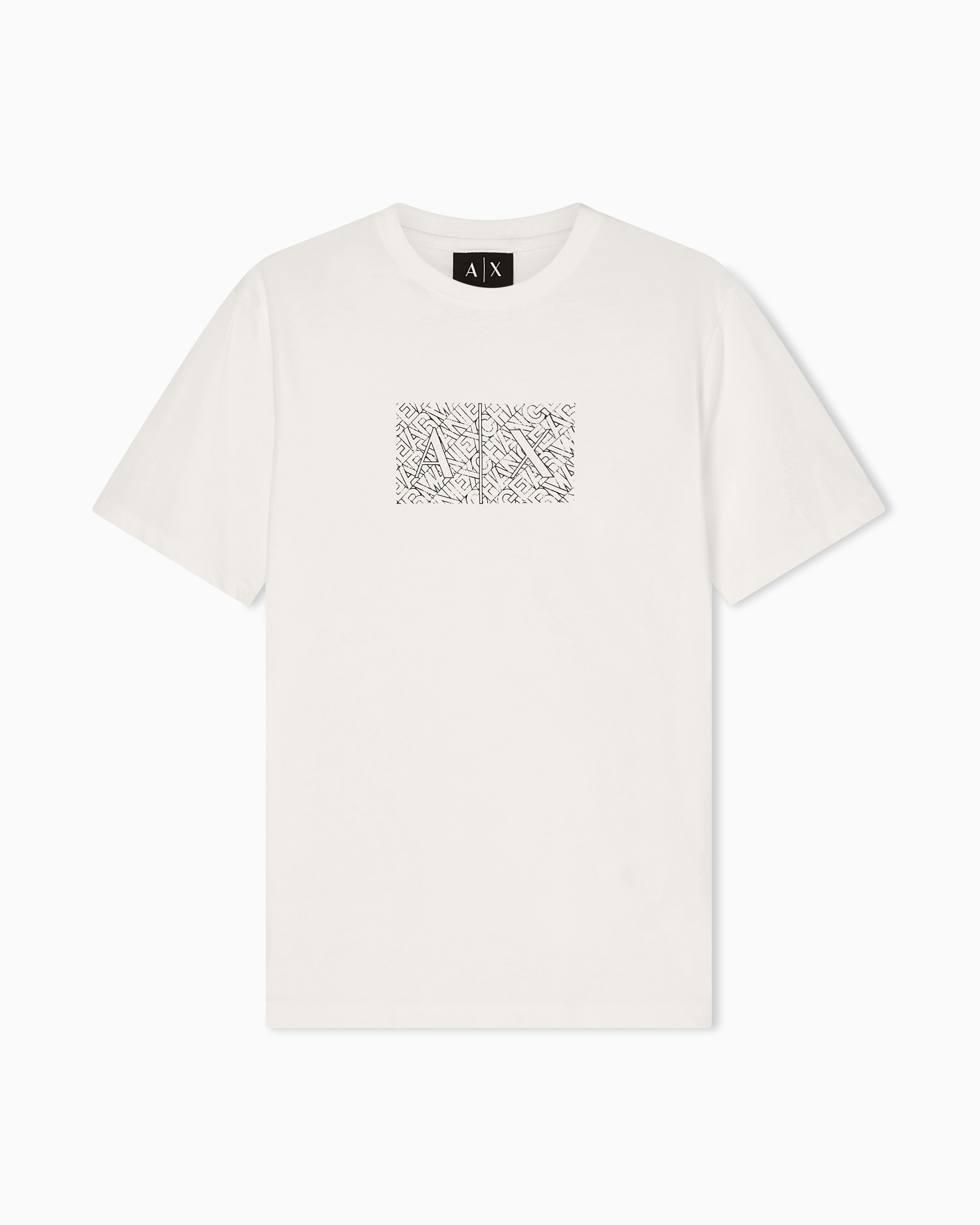 Armani Exchange Slim Fit T-shirts In White