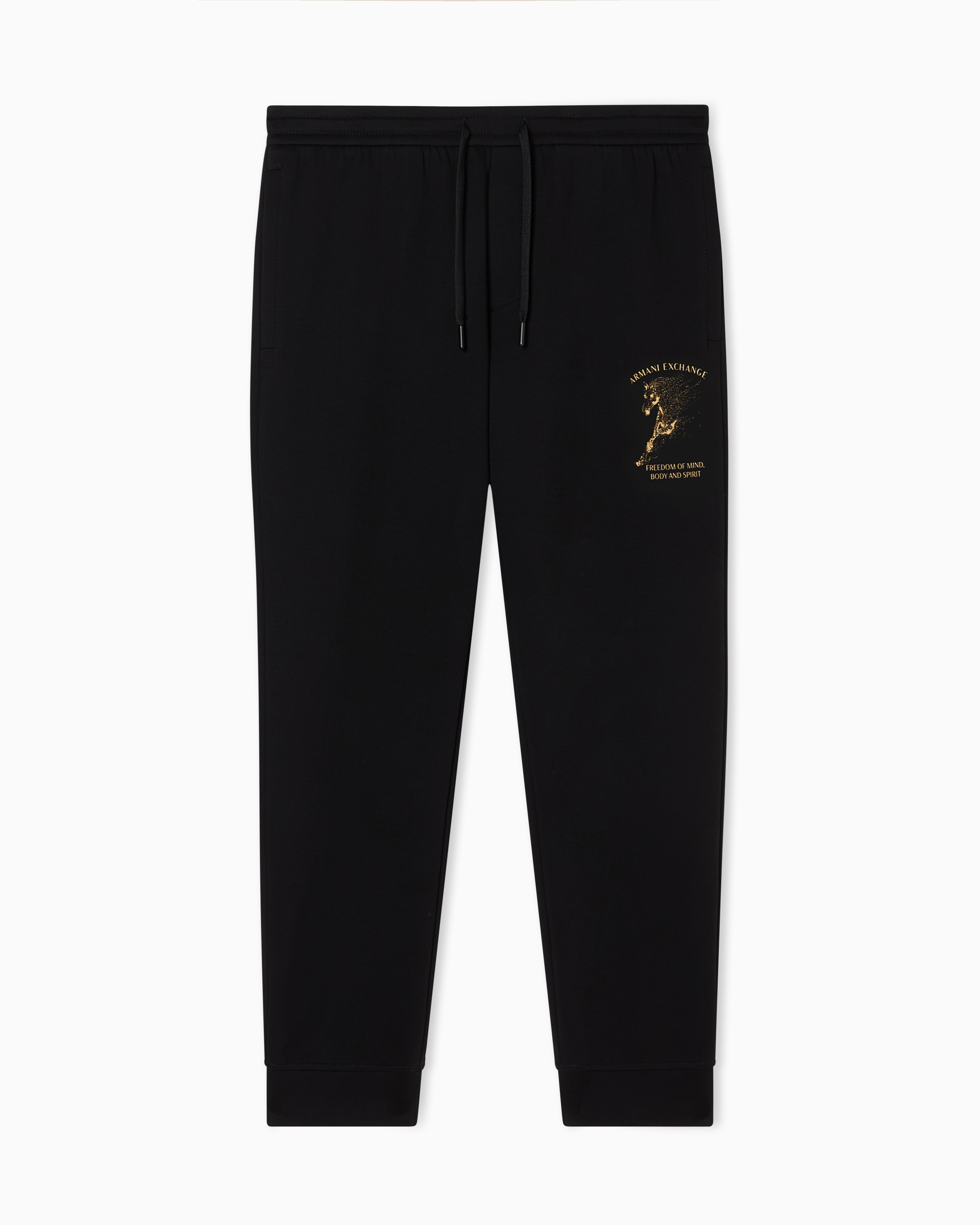 Armani Exchange Sweatpants In Black