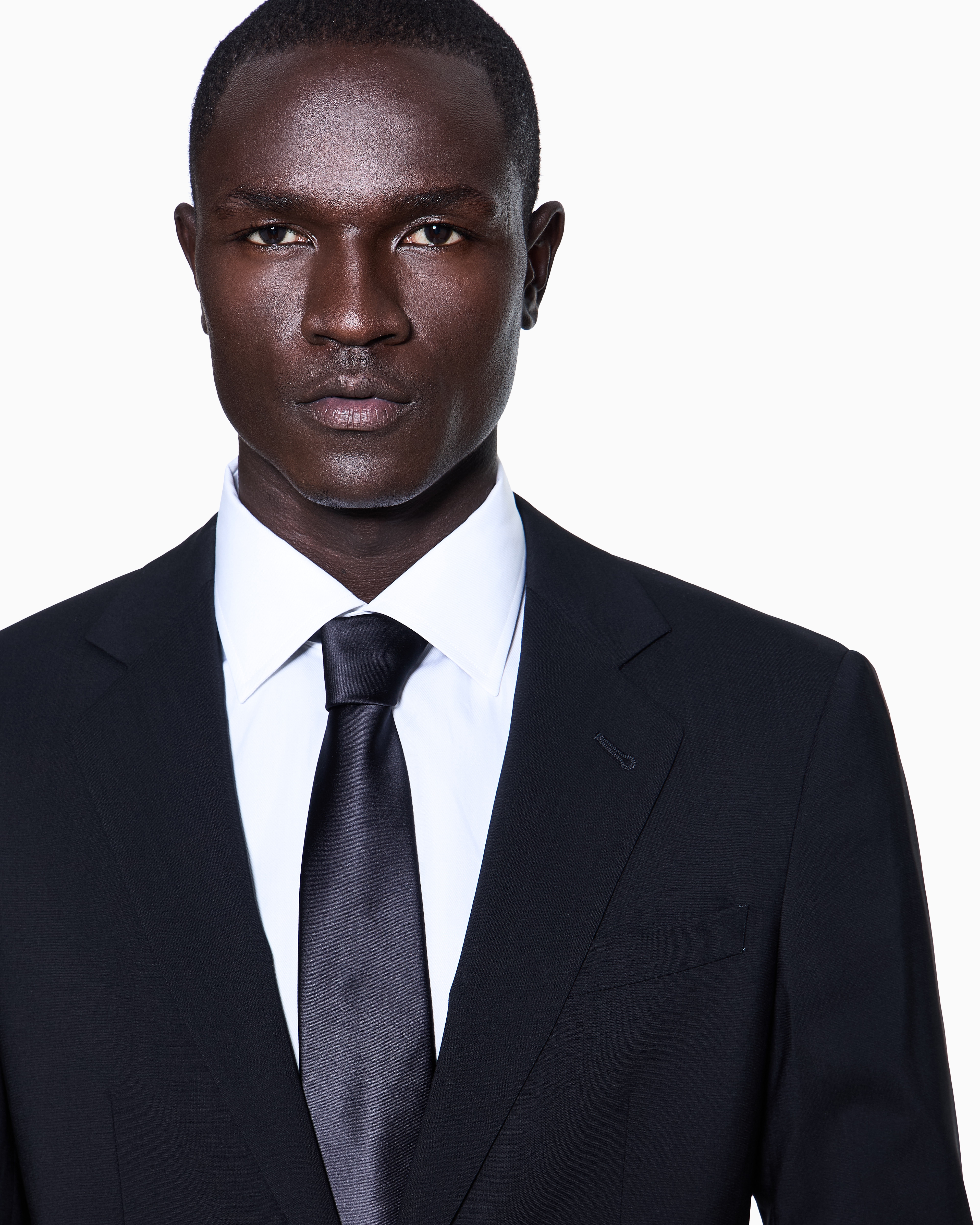 美品！ジョルジオアルマーニ SOHO ネイビー無地スーツ48 美品！ジョルジオアルマーニ SOHO ネイビー無地スーツ48